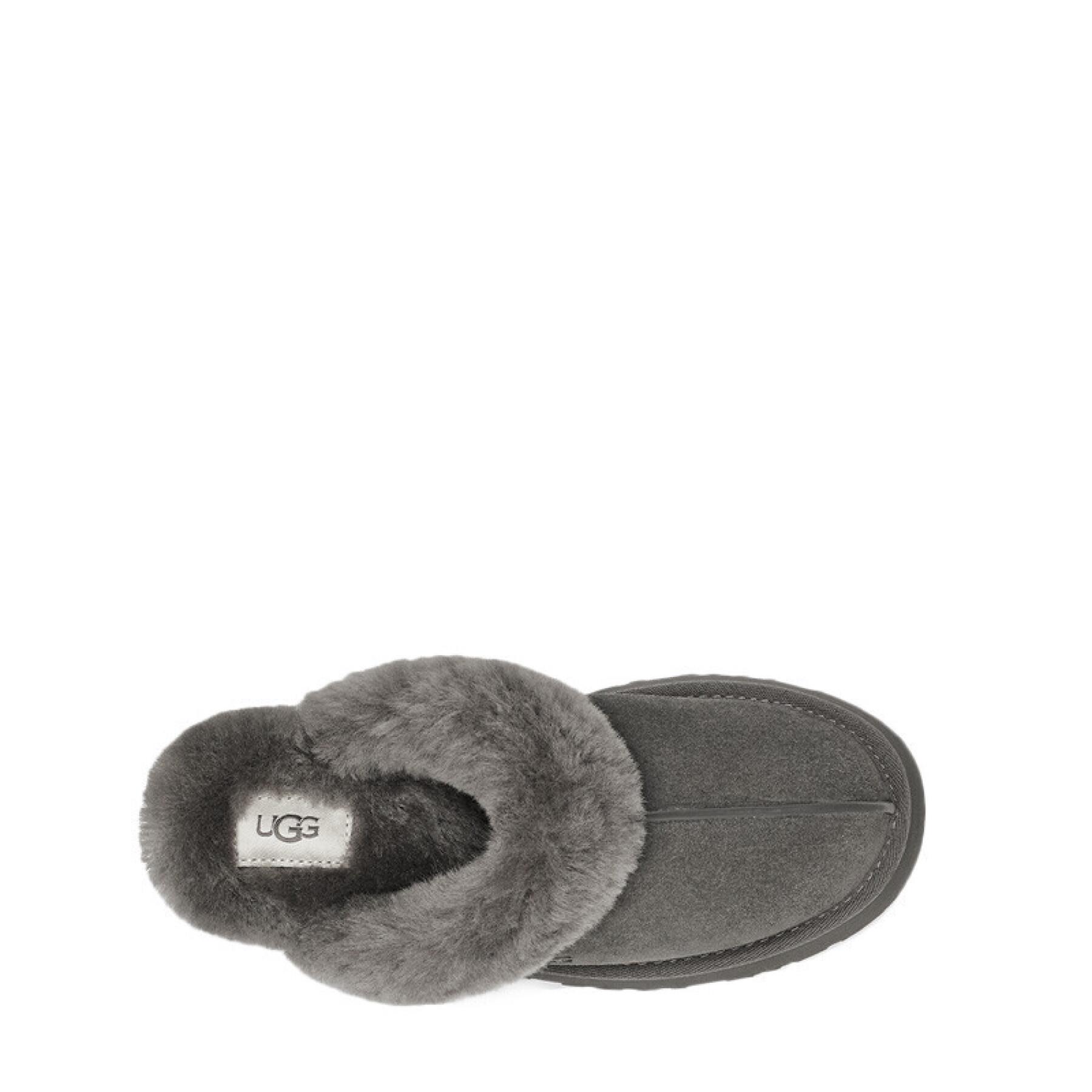 Vrouwenpantoffels Ugg Disquette Charcoal