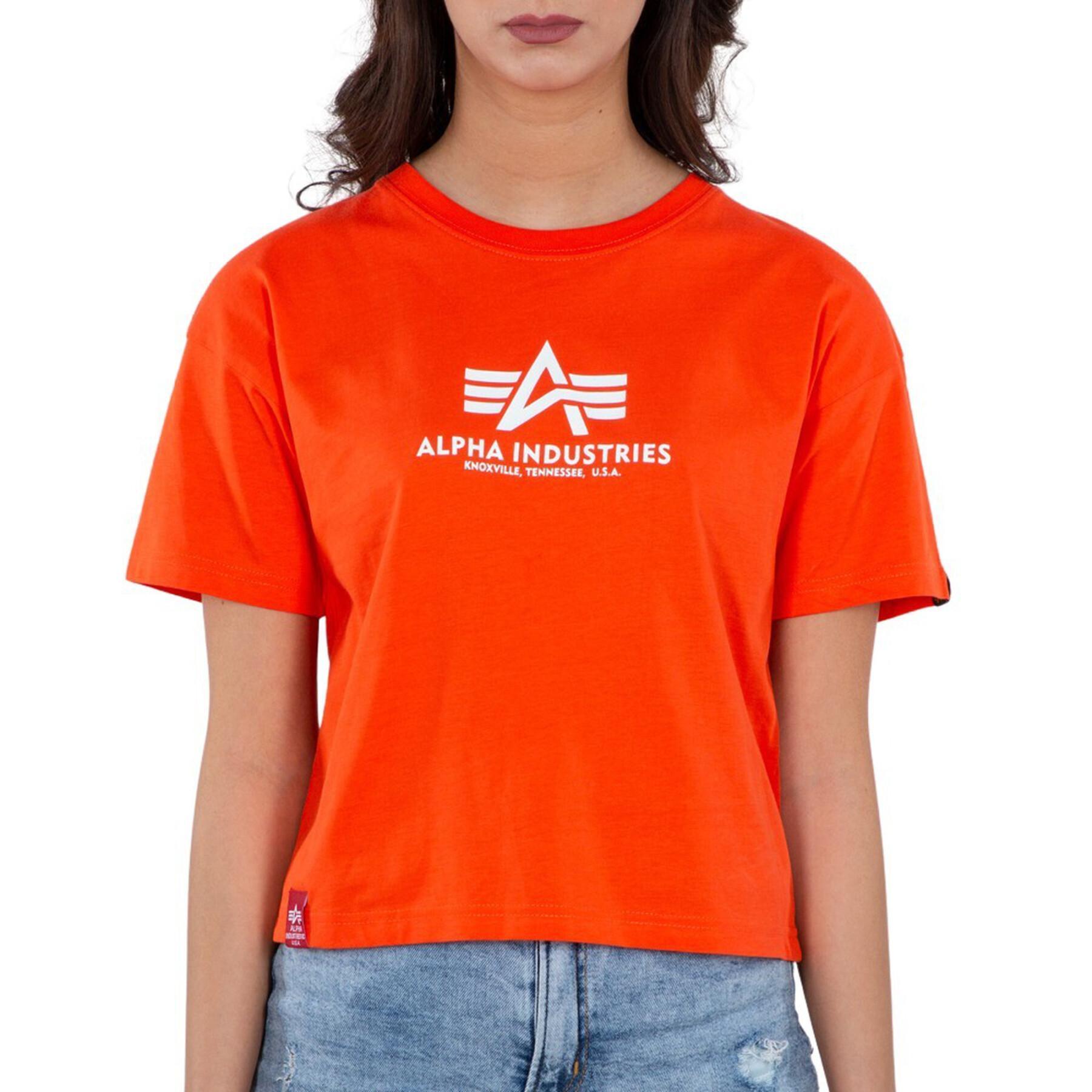 Dames-T-shirt Alpha Industries Basic T COS