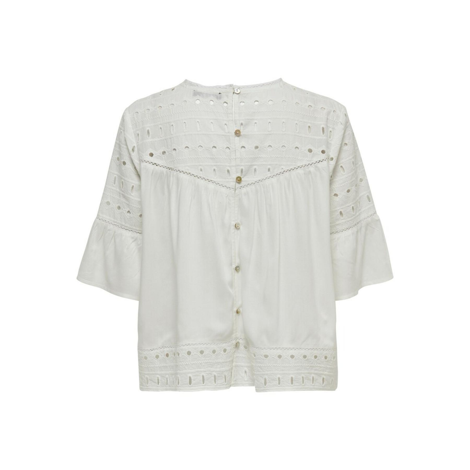 Vrouwen top Only Irina anglaise