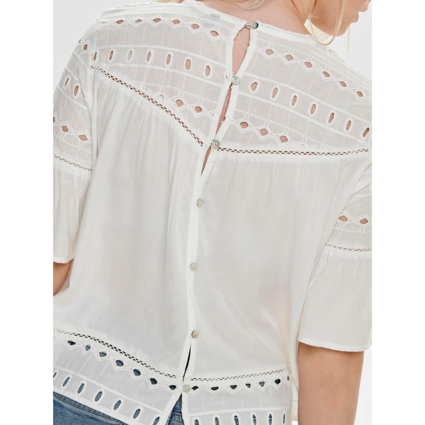 Vrouwen top Only Irina anglaise