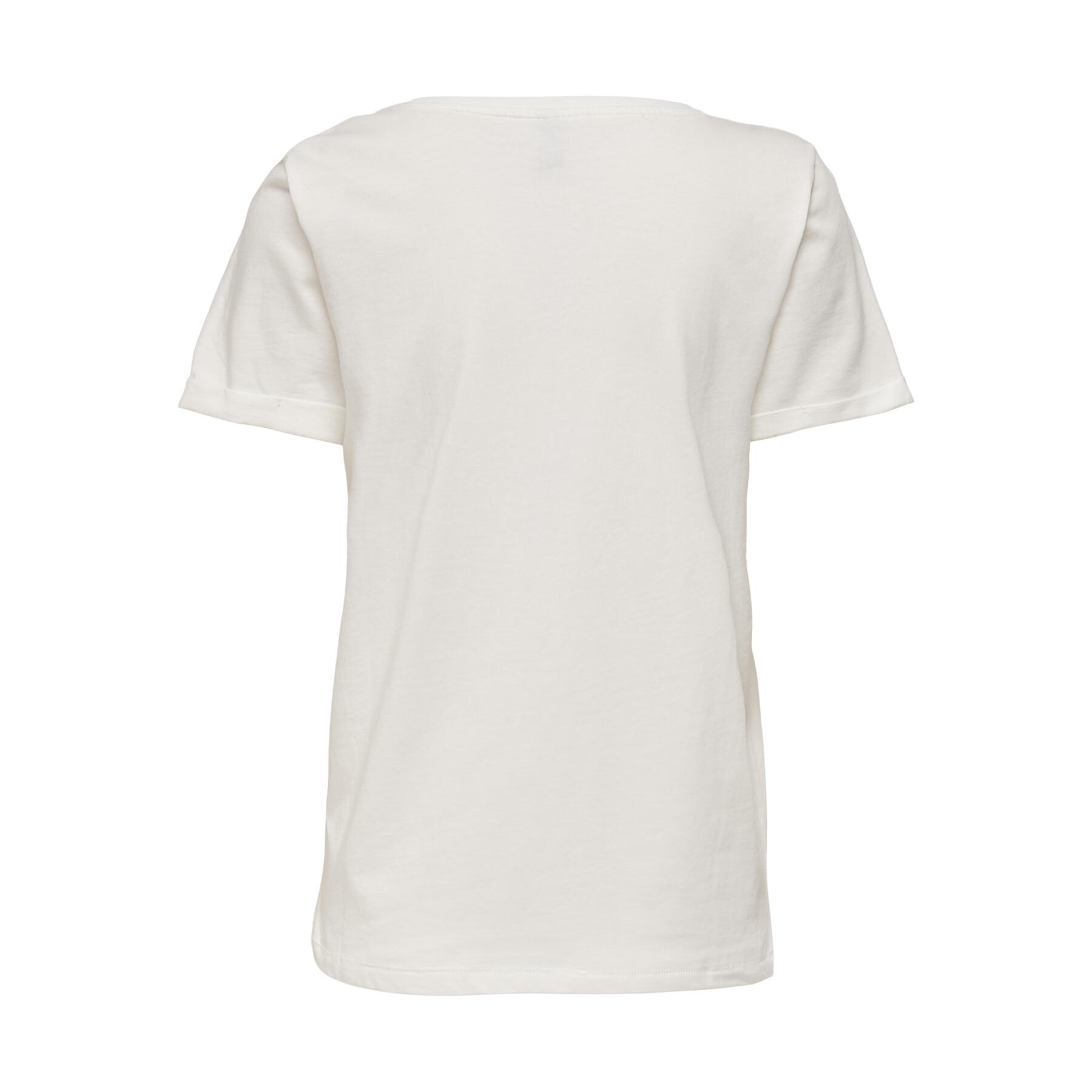 Dames-T-shirt Only Onlorla