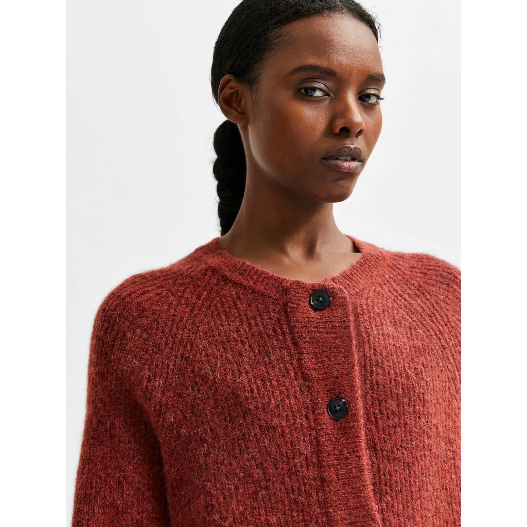Damesvest Selected Lulu knit