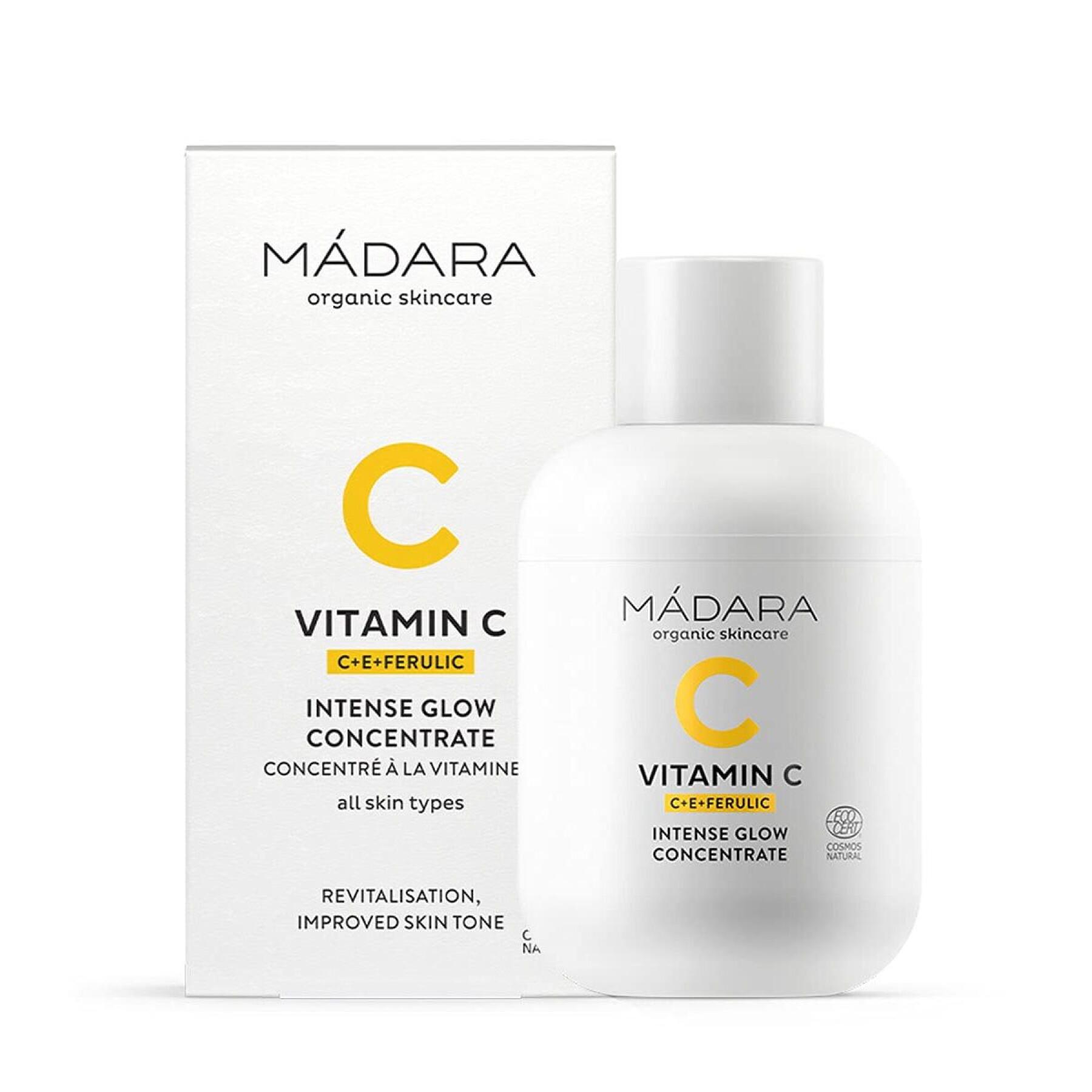 Intense Radiance Concentrate met vitamine Madara 30 ml