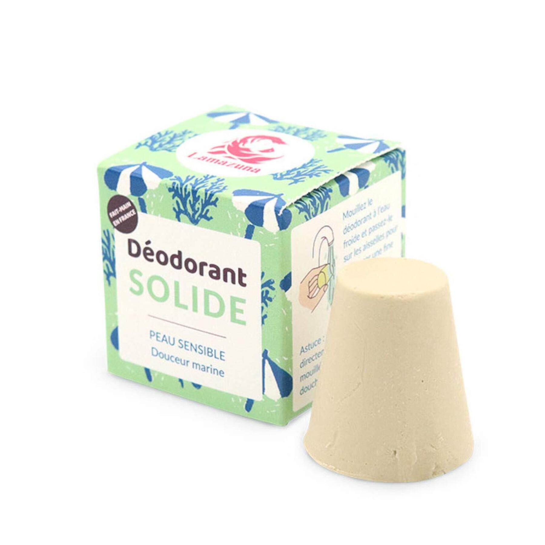Vaste deodorant - mariene zachtheid - gevoelige huid Lamazuna (30 ml)