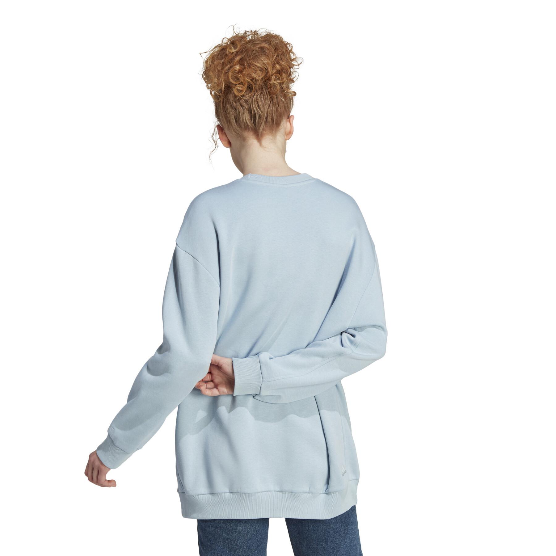 Grafisch fleece sweatshirt voor dames adidas AllL SZN
