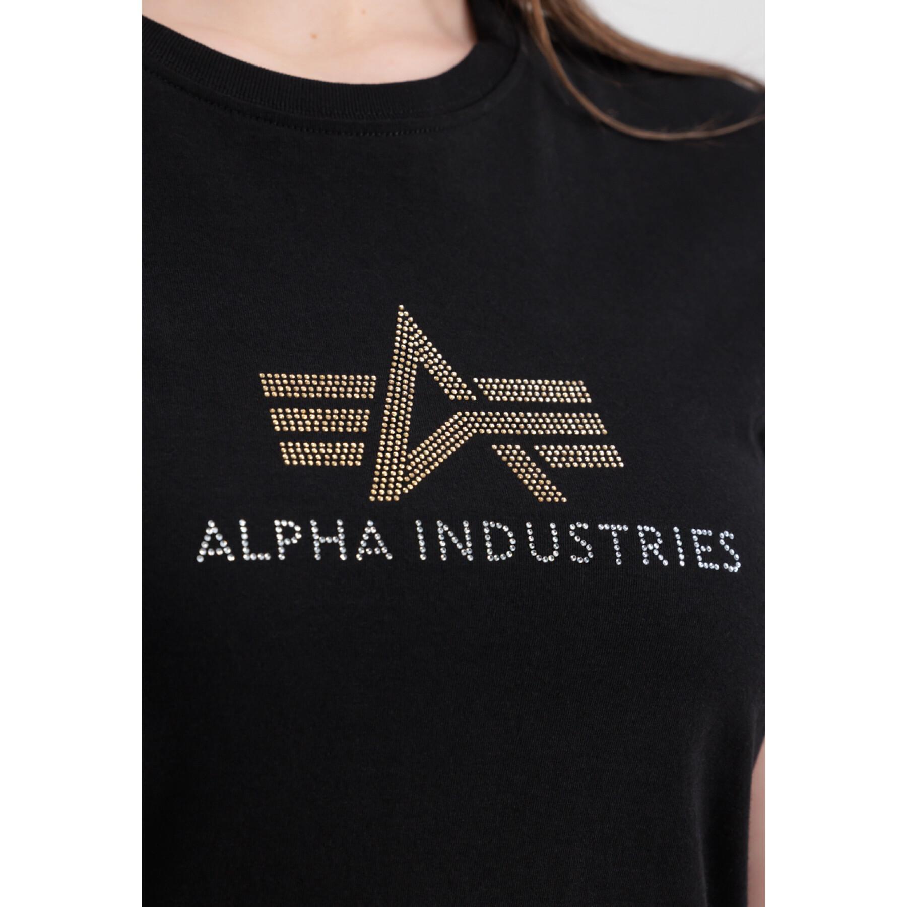 Dames-T-shirt Alpha Industries Crystal