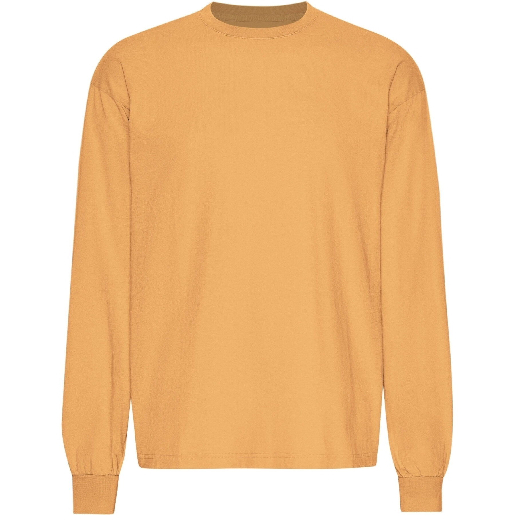 T-shirt met oversized lange mouwen Colorful Standard Organic Sandstone Orange