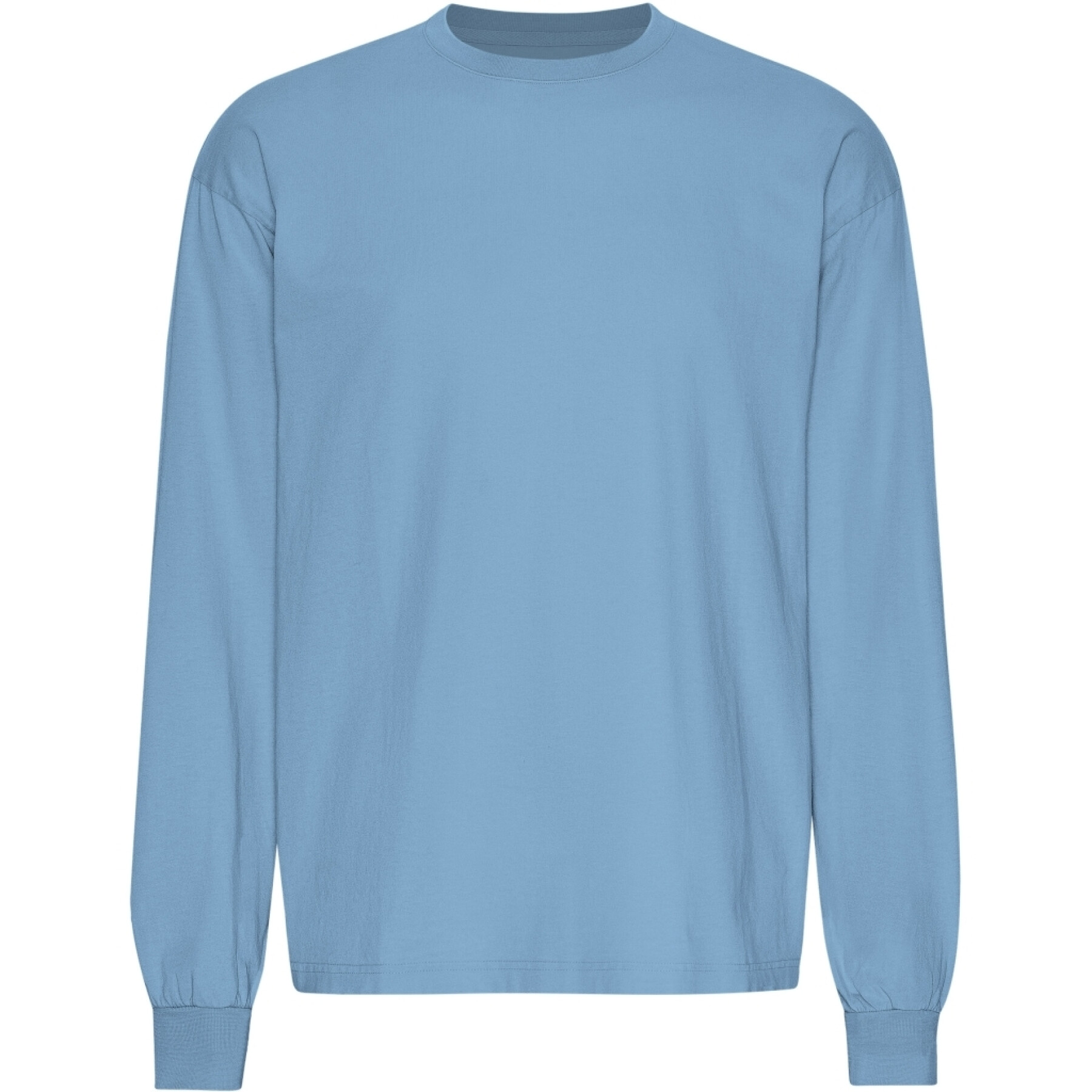 T-shirt met oversized lange mouwen Colorful Standard Organic Seaside Blue