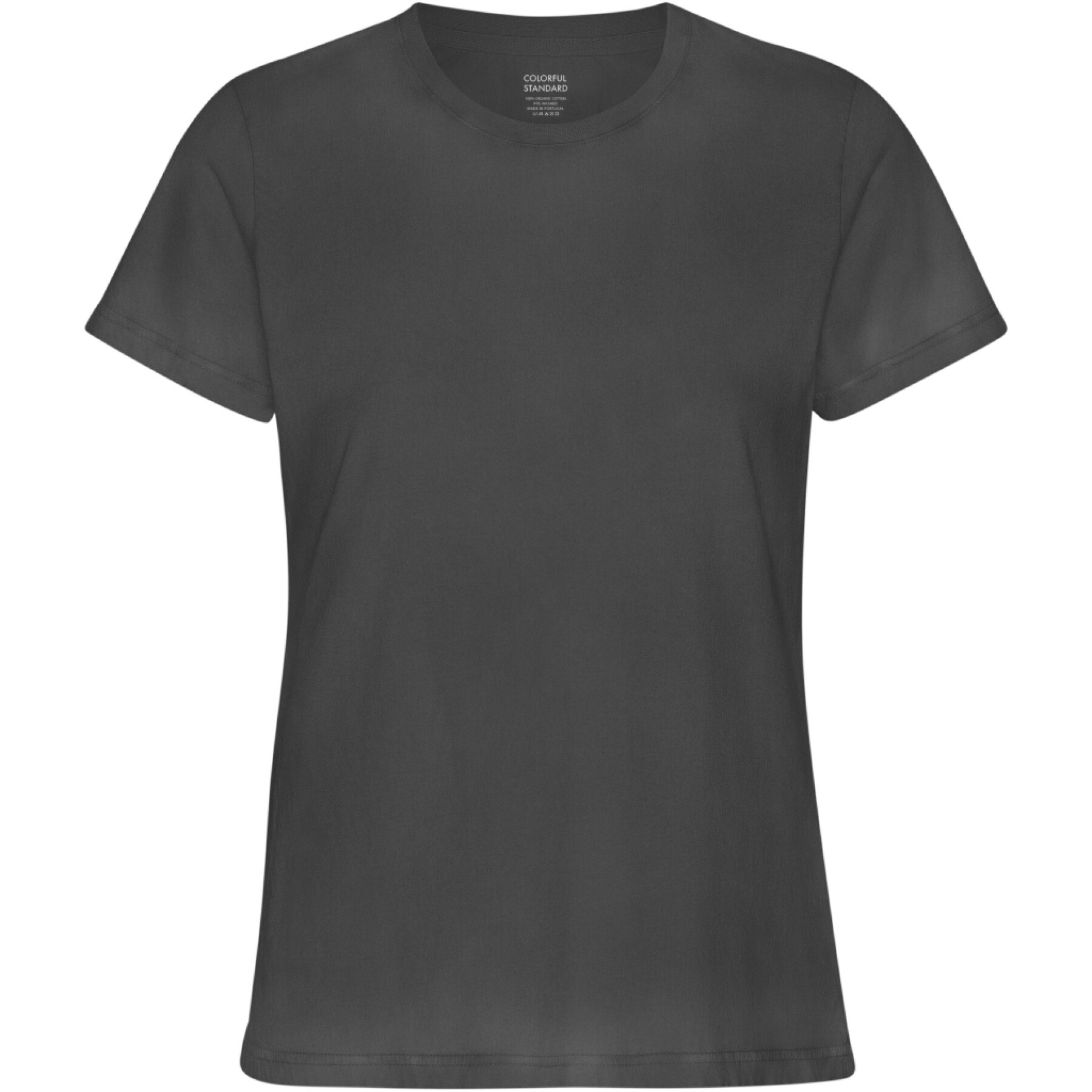 Dames-T-shirt Colorful Standard Light Organic Faded Black