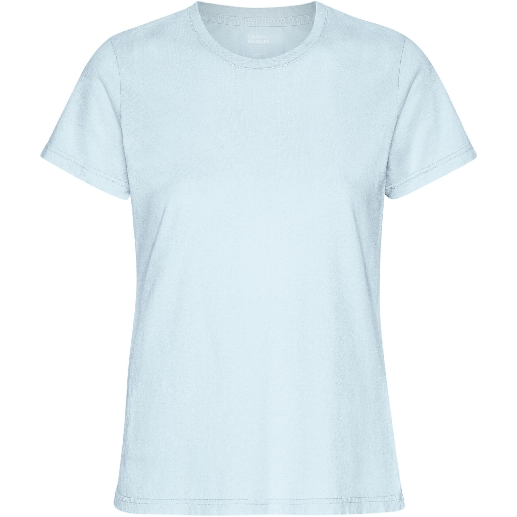 Dames-T-shirt Colorful Standard Light Organic Polar Blue