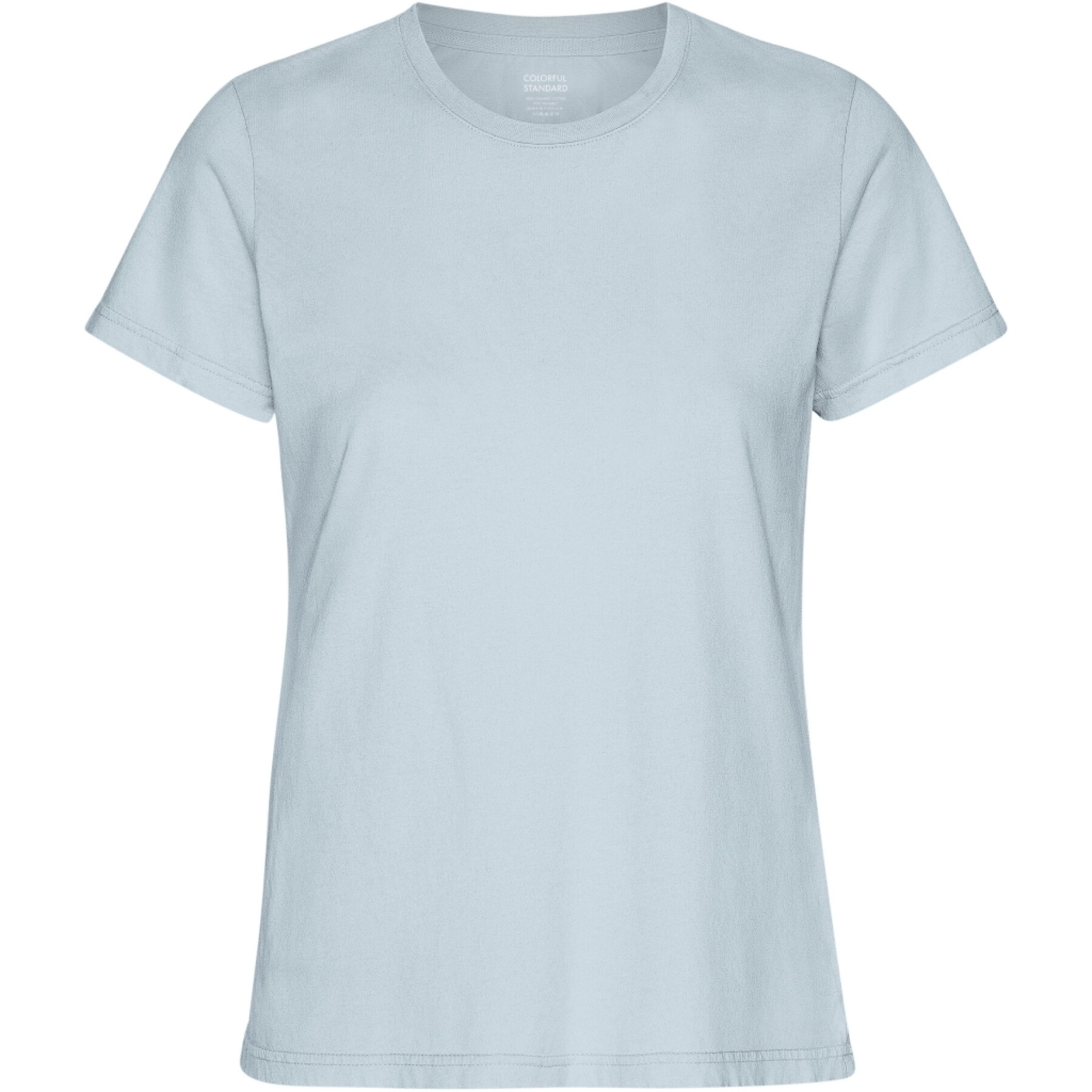 Dames-T-shirt Colorful Standard Light Organic Powder Blue