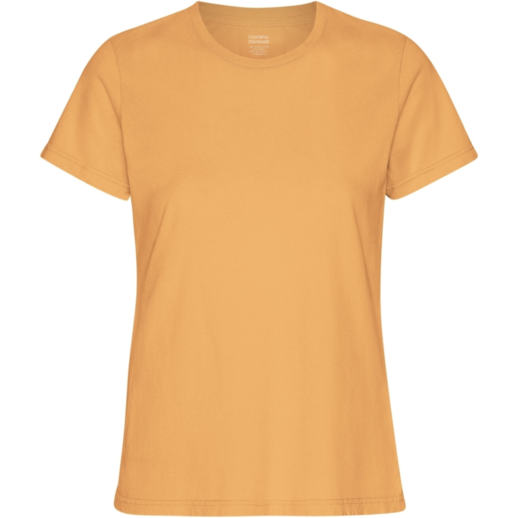 Dames-T-shirt Colorful Standard Light Organic Sandstone Orange