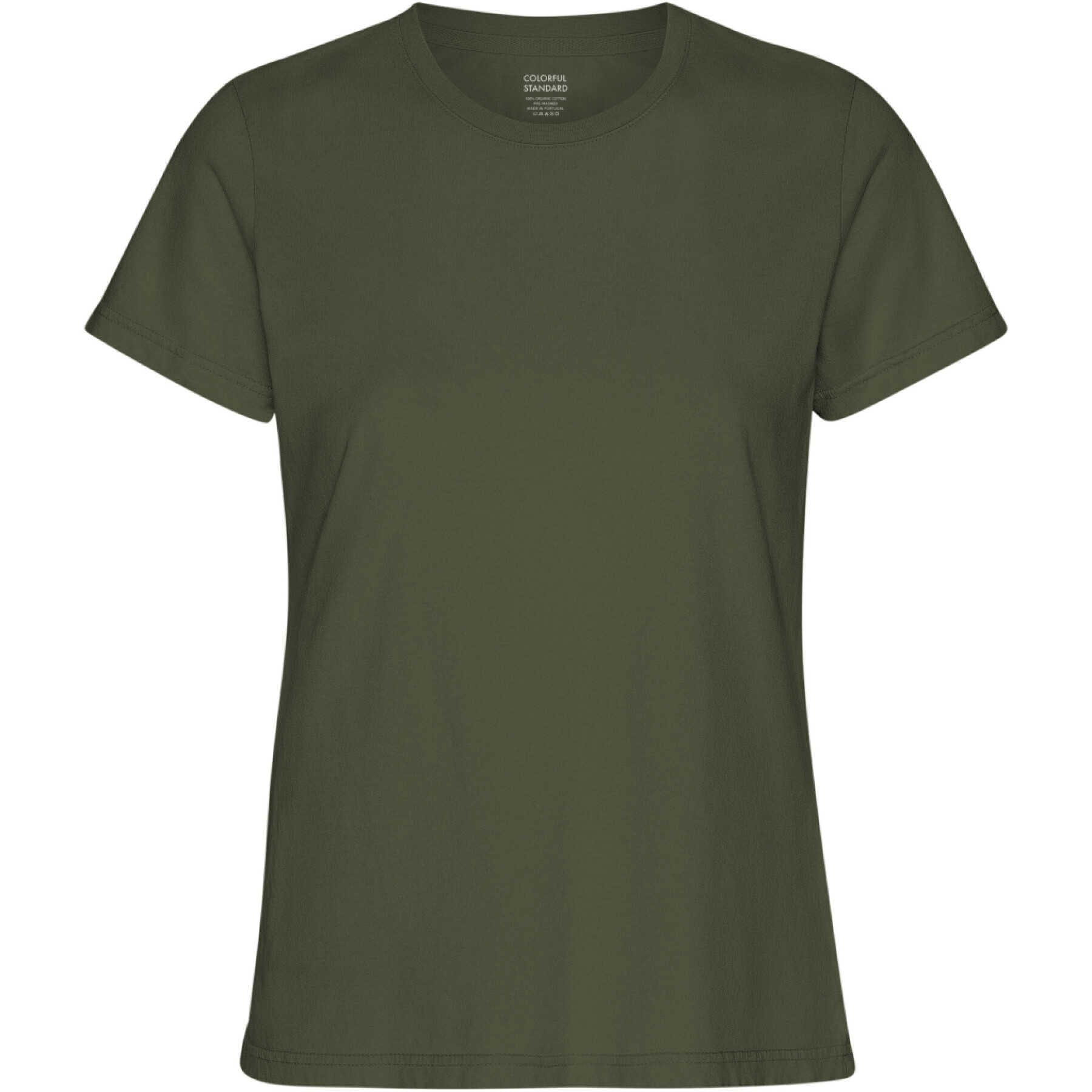 Dames-T-shirt Colorful Standard Light Organic Seafoam Green