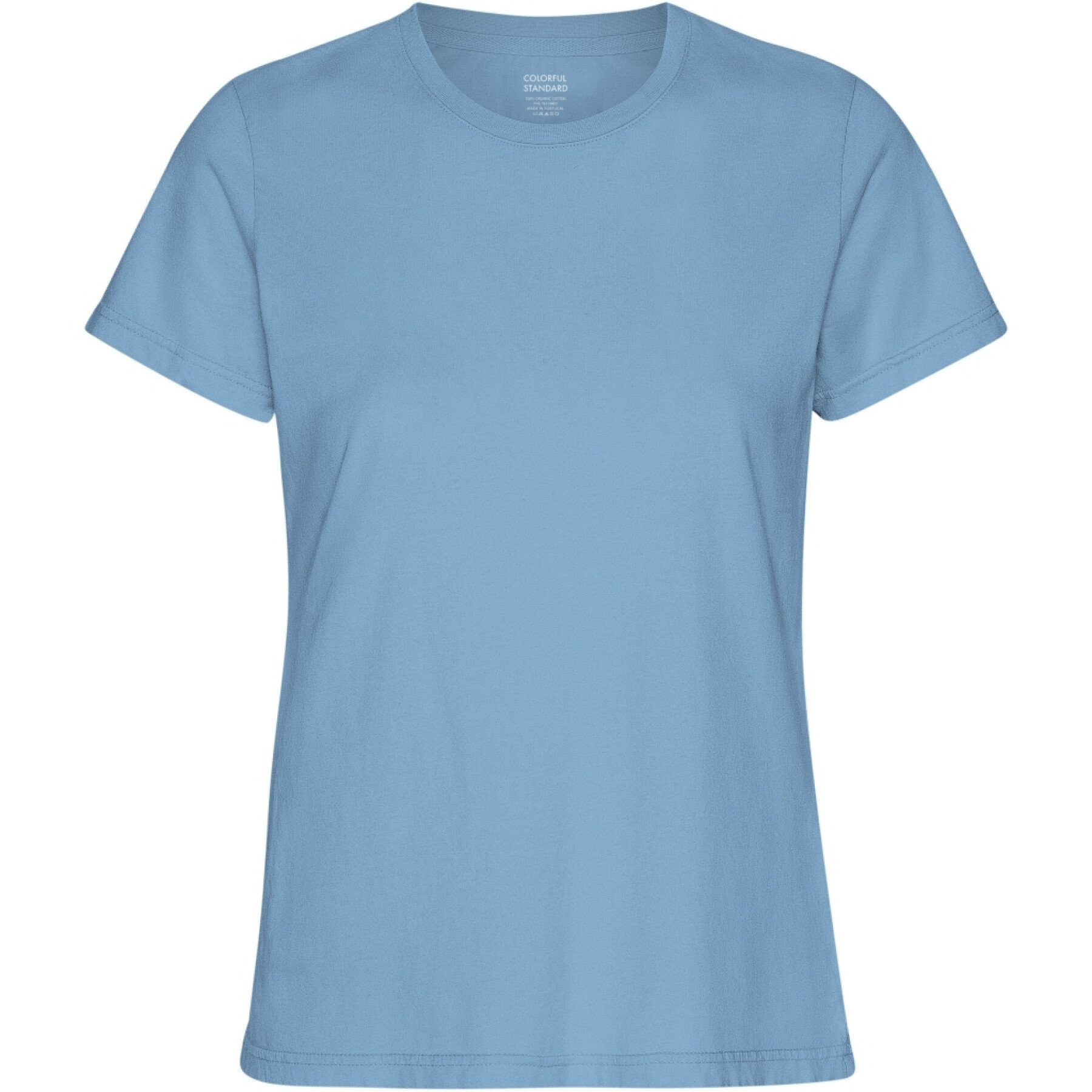 Dames-T-shirt Colorful Standard Light Organic Seaside Blue