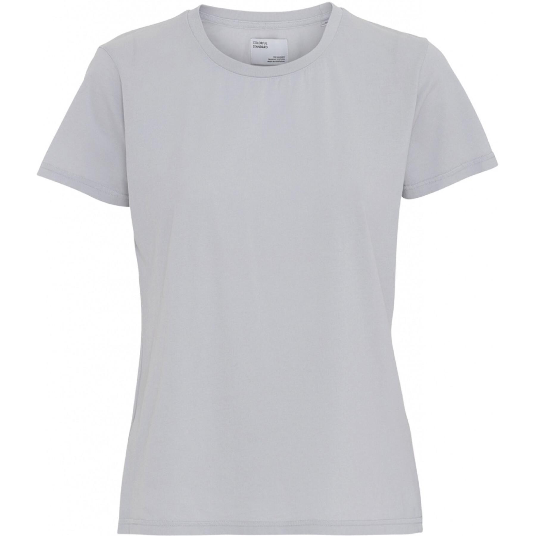 Dames-T-shirt Colorful Standard Light Organic limestone grey