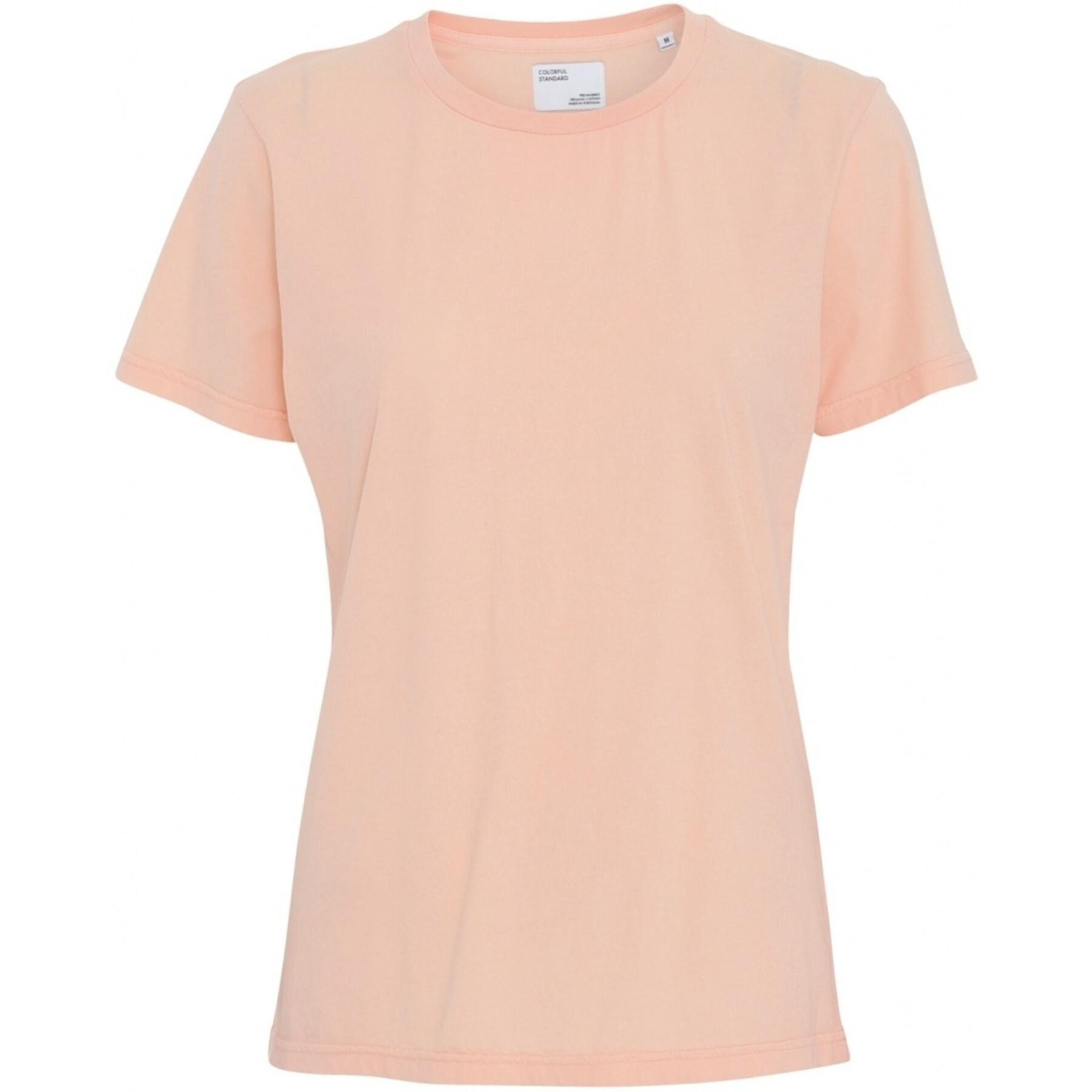 Dames-T-shirt Colorful Standard Light Organic paradise peach