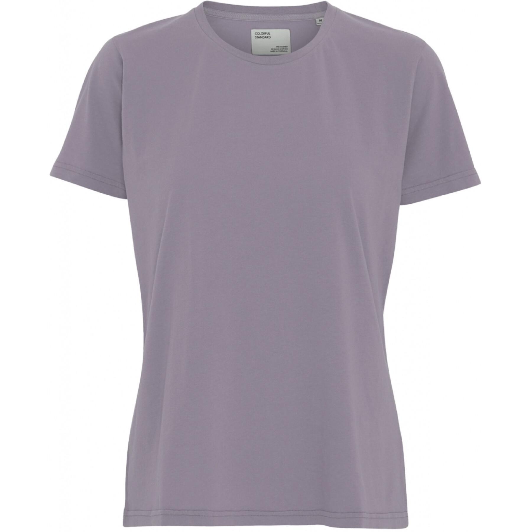 Dames-T-shirt Colorful Standard Light Organic purple haze