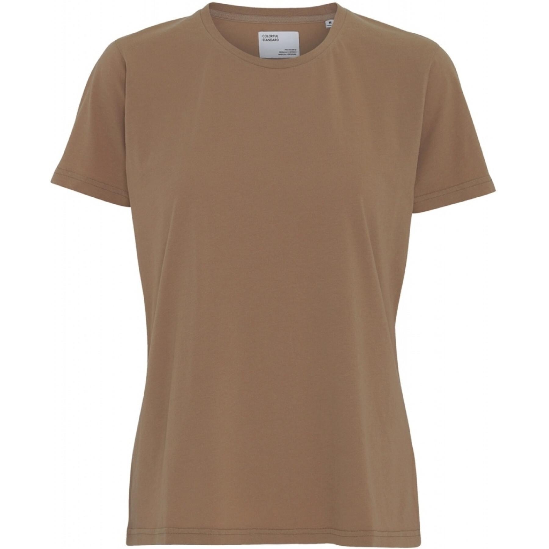 Dames-T-shirt Colorful Standard Light Organic sahara camel