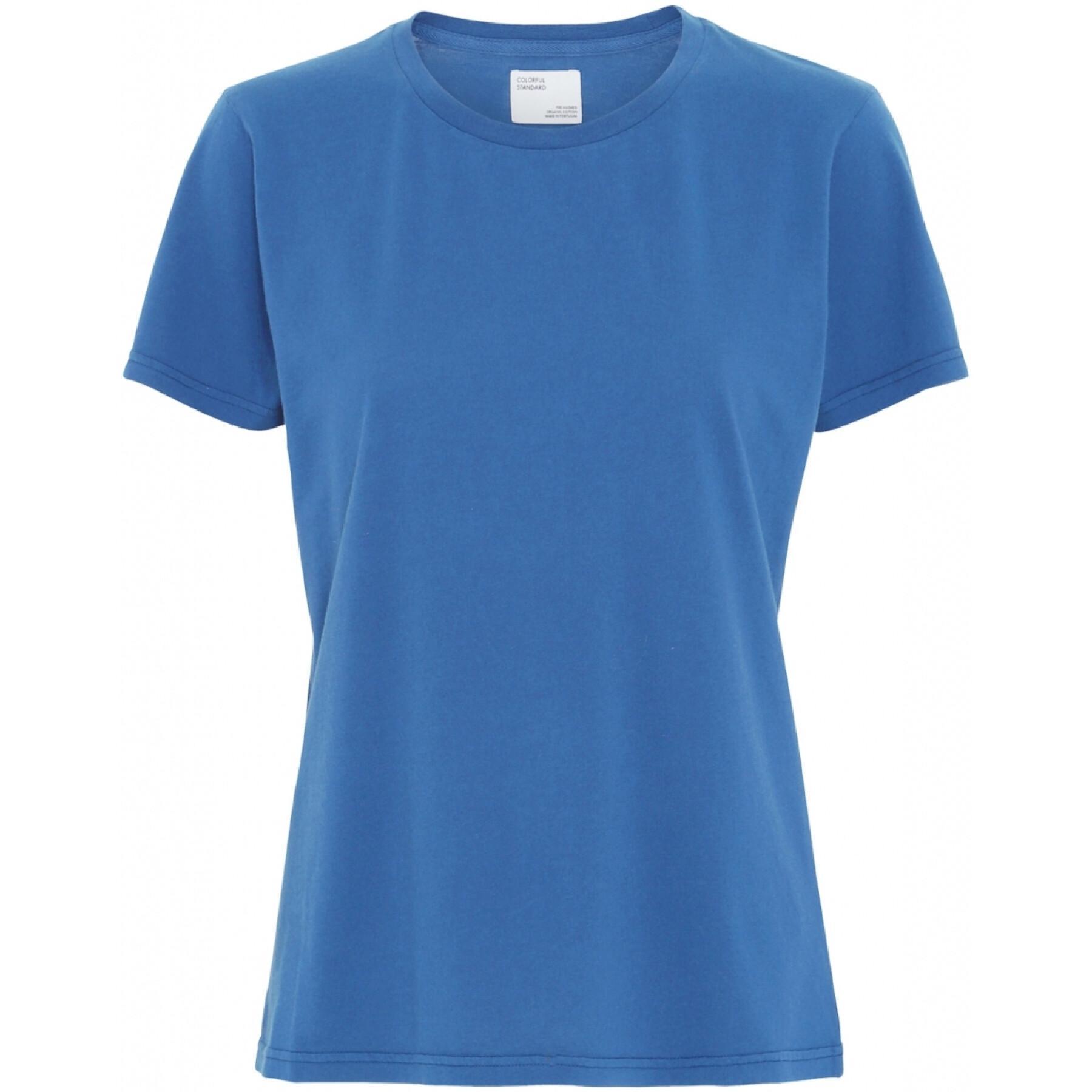 Dames-T-shirt Colorful Standard Light Organic sky blue