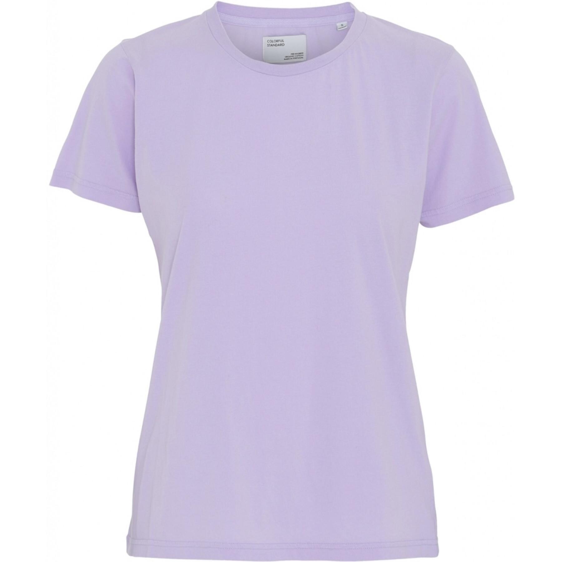 Dames-T-shirt Colorful Standard Light Organic soft lavender