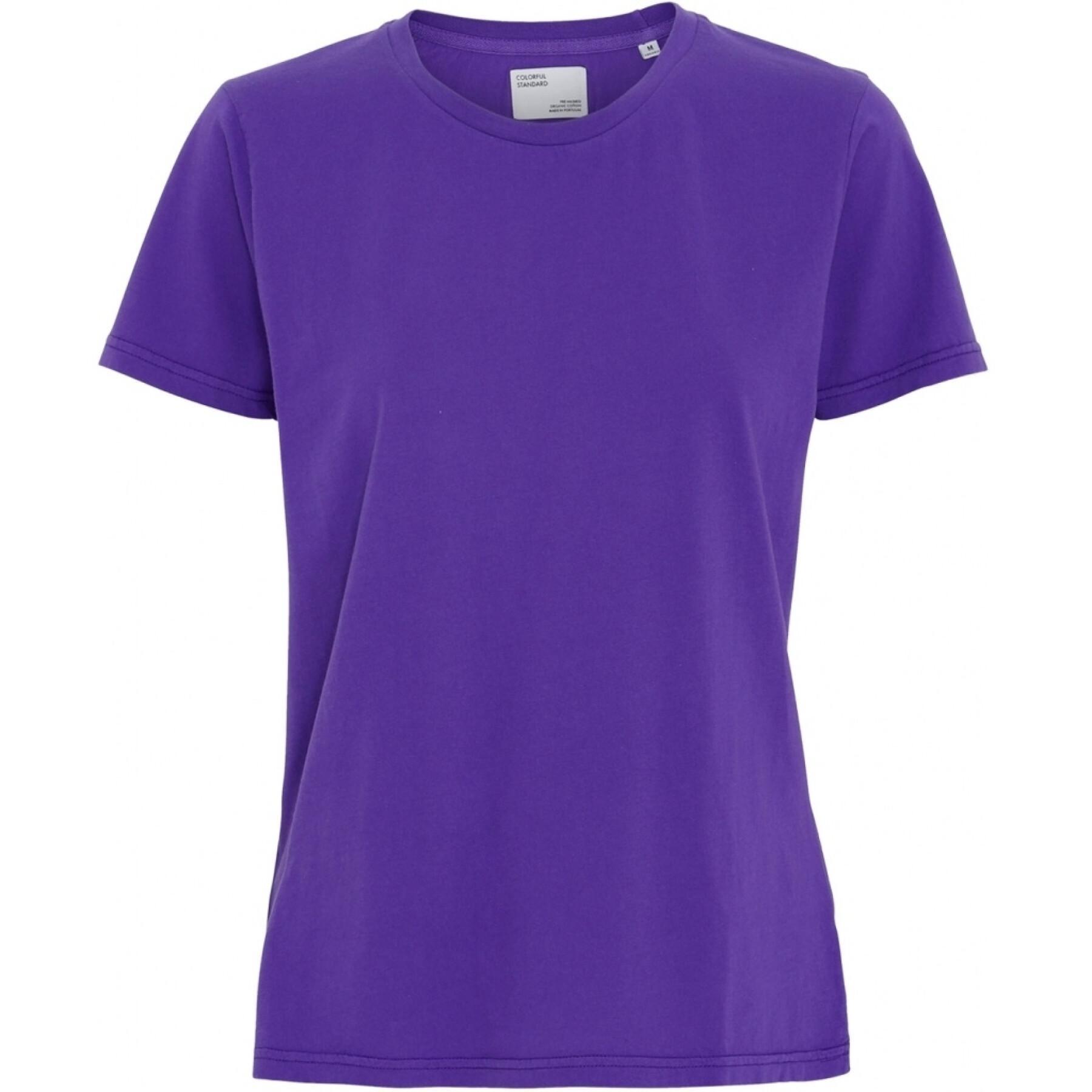 Dames-T-shirt Colorful Standard Light Organic ultra violet