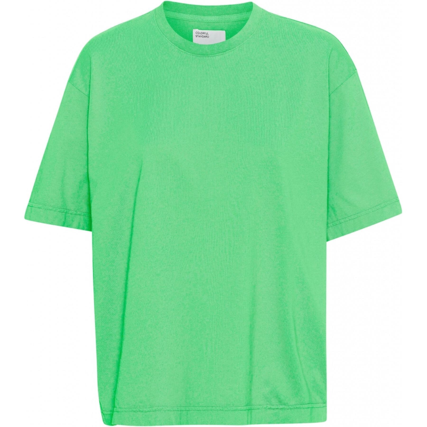 Dames-T-shirt Colorful Standard Organic oversized spring green