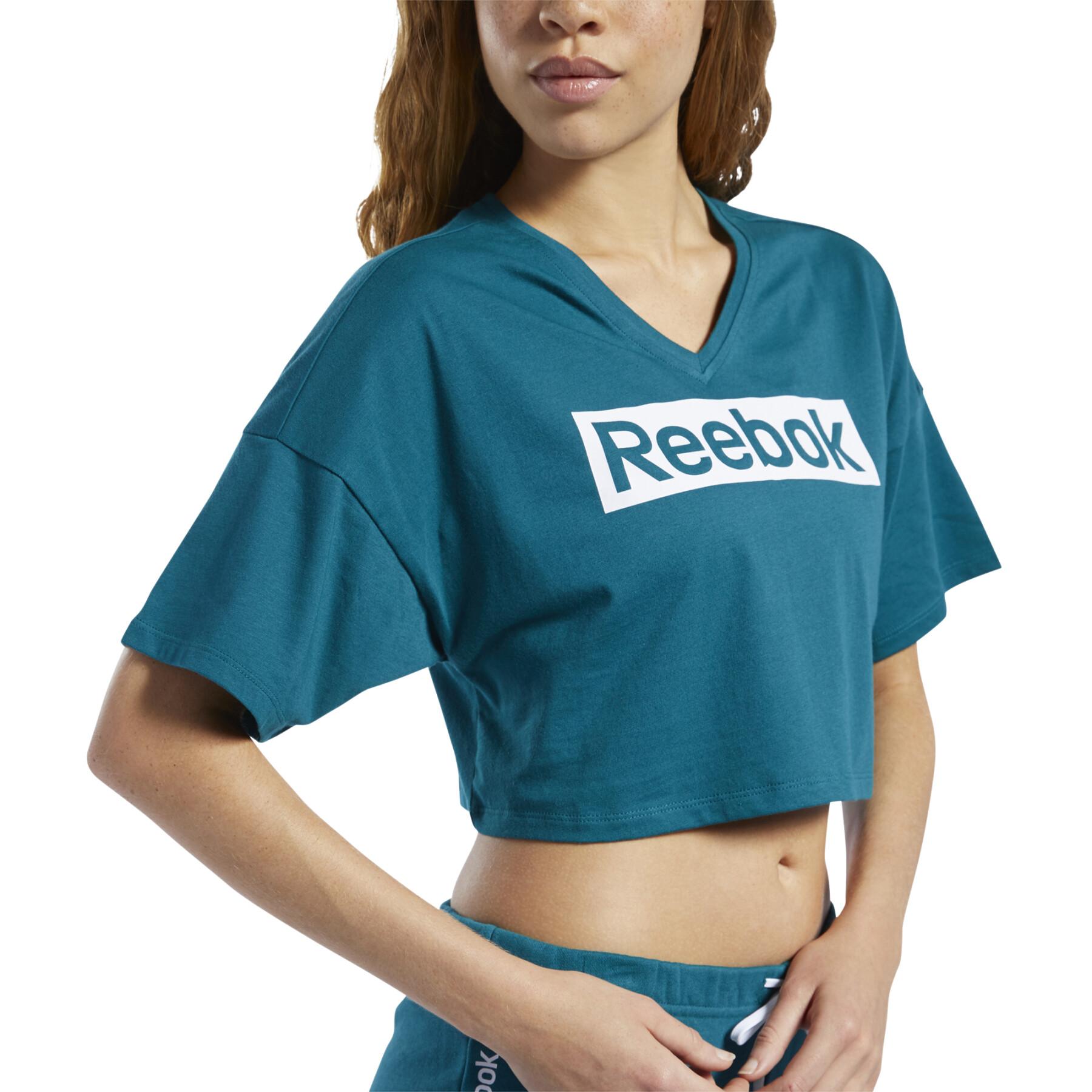Dames-T-shirt Reebok Essentials Linear Logo