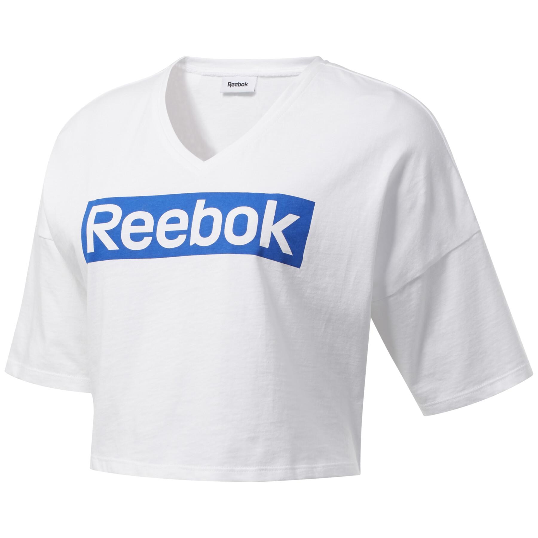Dames-T-shirt Reebok Essentials Linear Logo