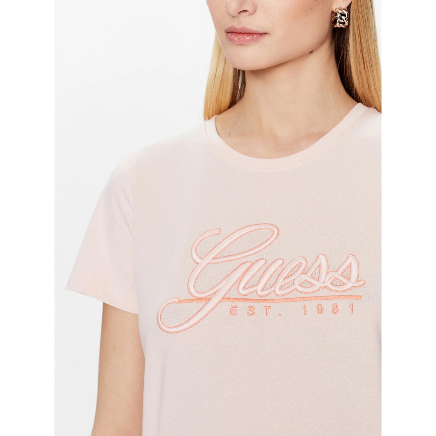 Dames-T-shirt Guess Script