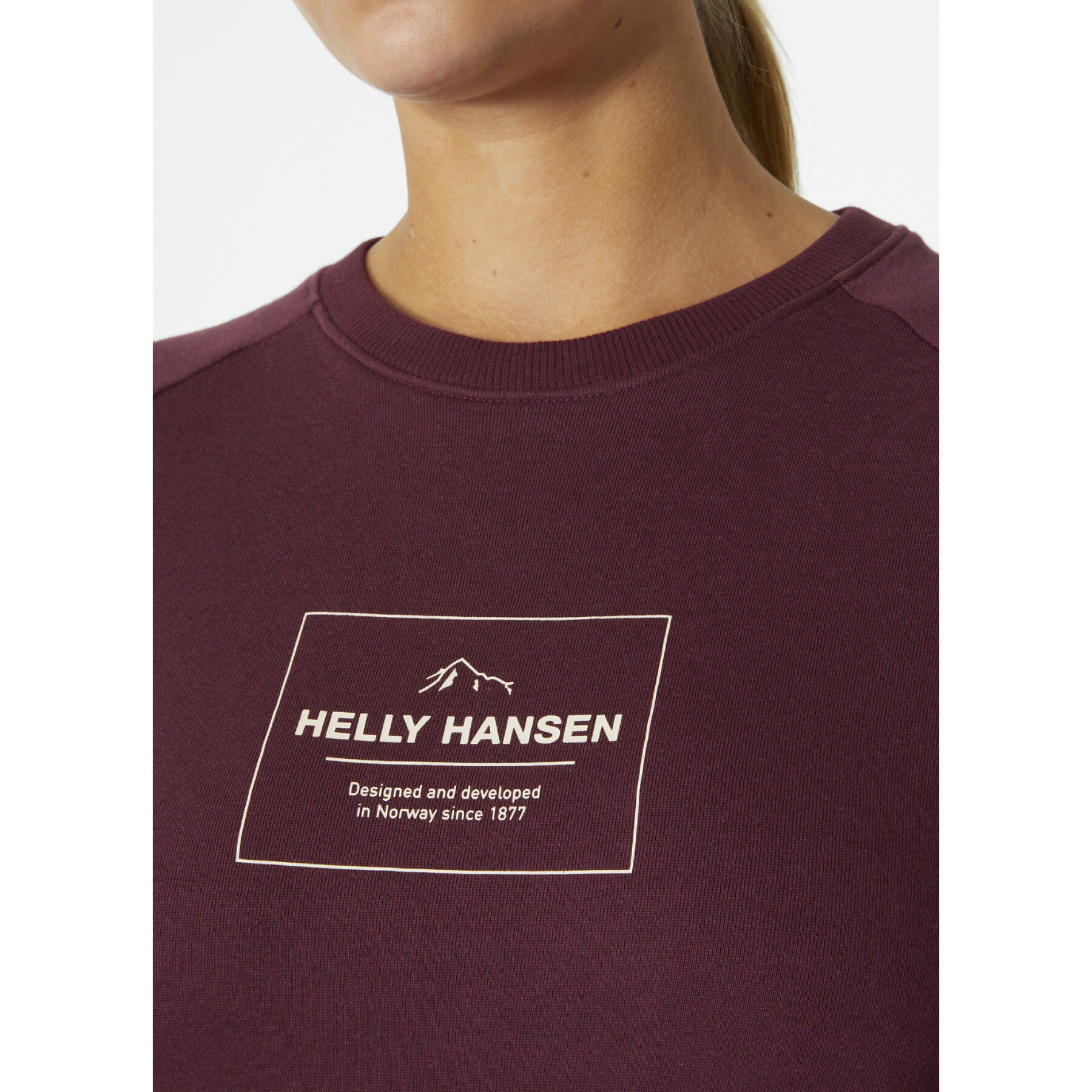 Katoenen damessweatshirt Helly Hansen F2F Organic