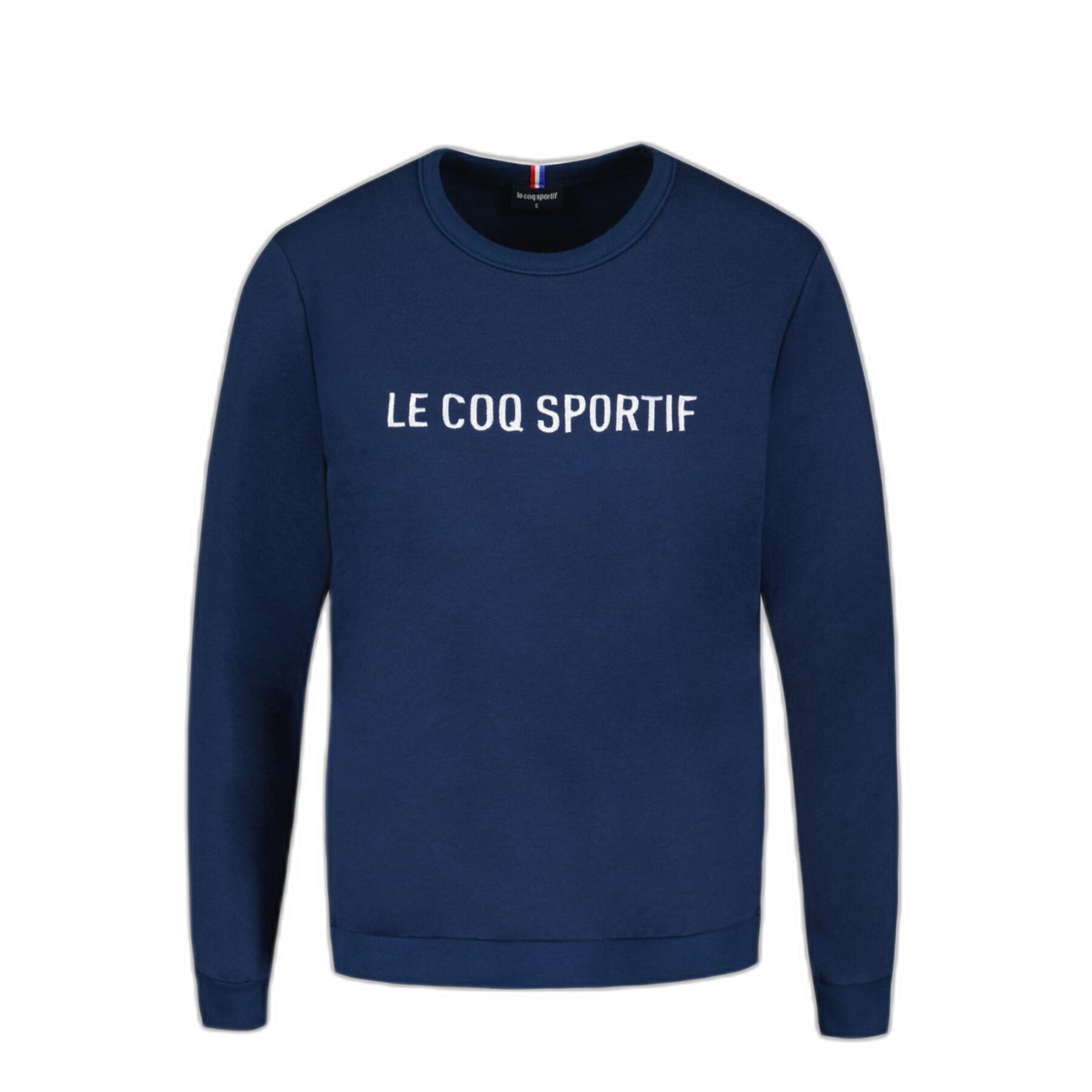 Sweatshirt dameskleding met ronde hals Le Coq Sportif Saison N°1