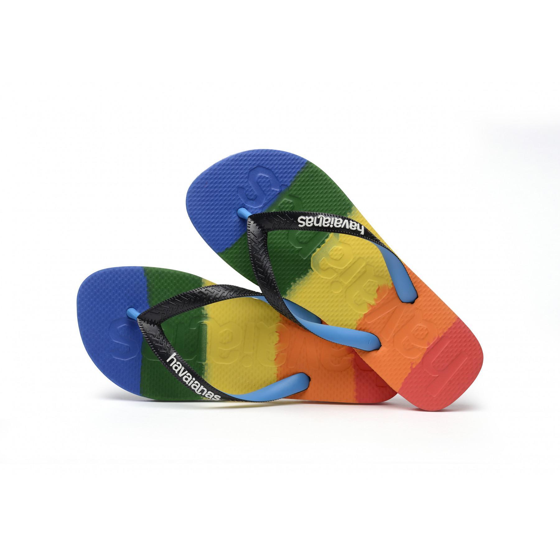 Slippers Havaianas Top Logomania Multicolor Rainbow
