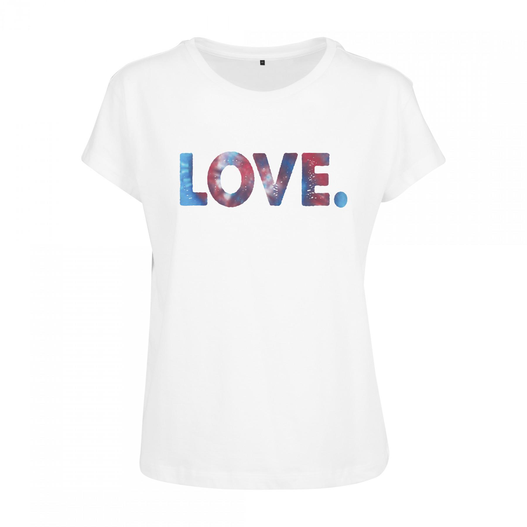 Dames-T-shirt Mister Tee love batik box