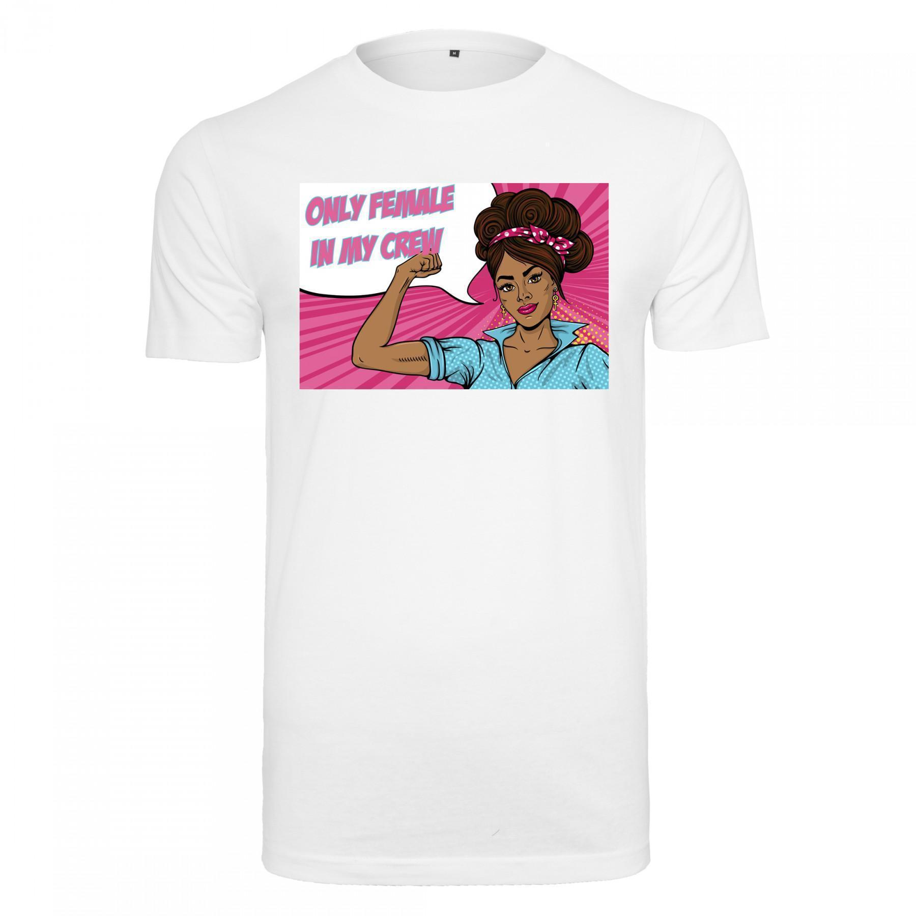 Dames-T-shirt Mister Tee only female