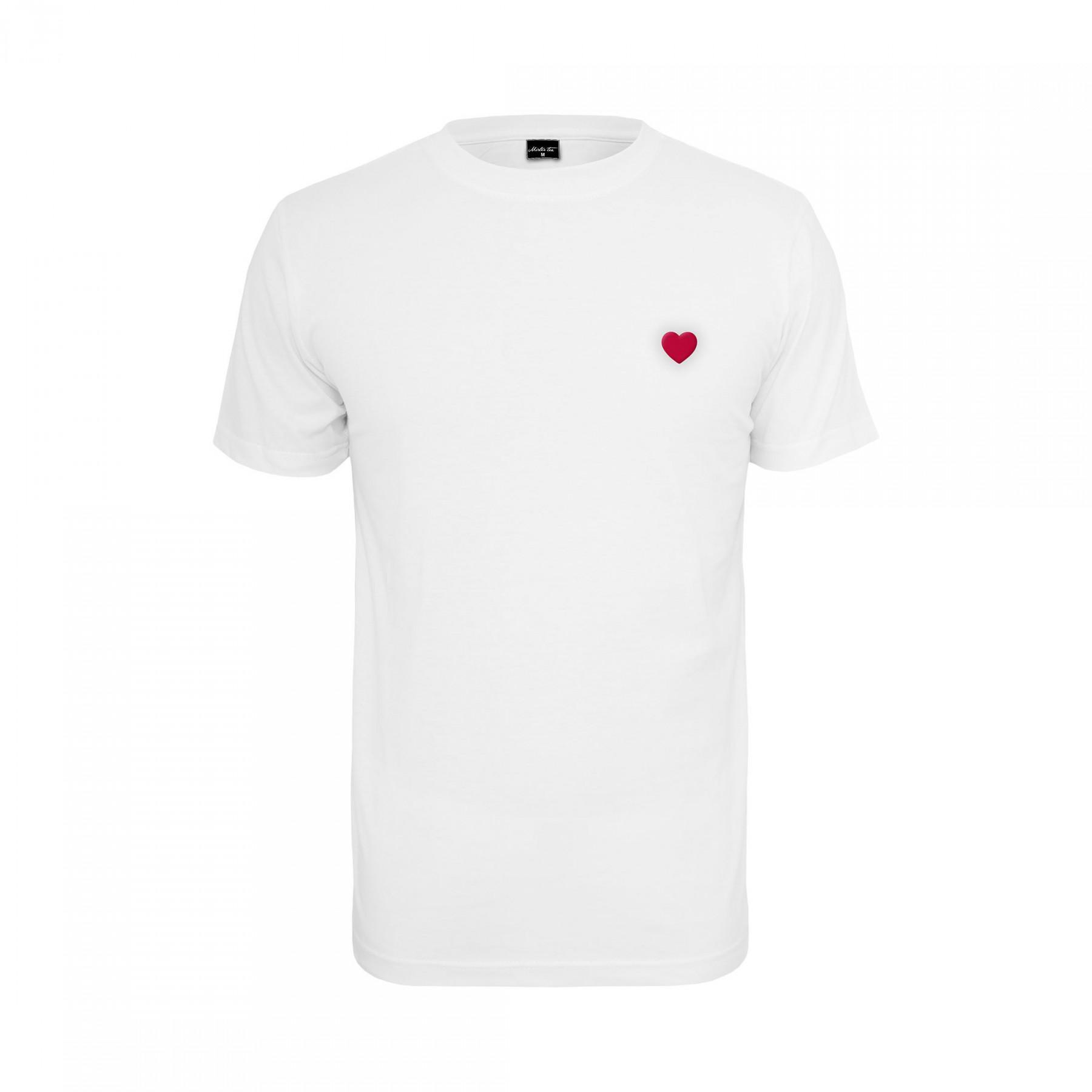 Dames-T-shirt Mister Tee heart