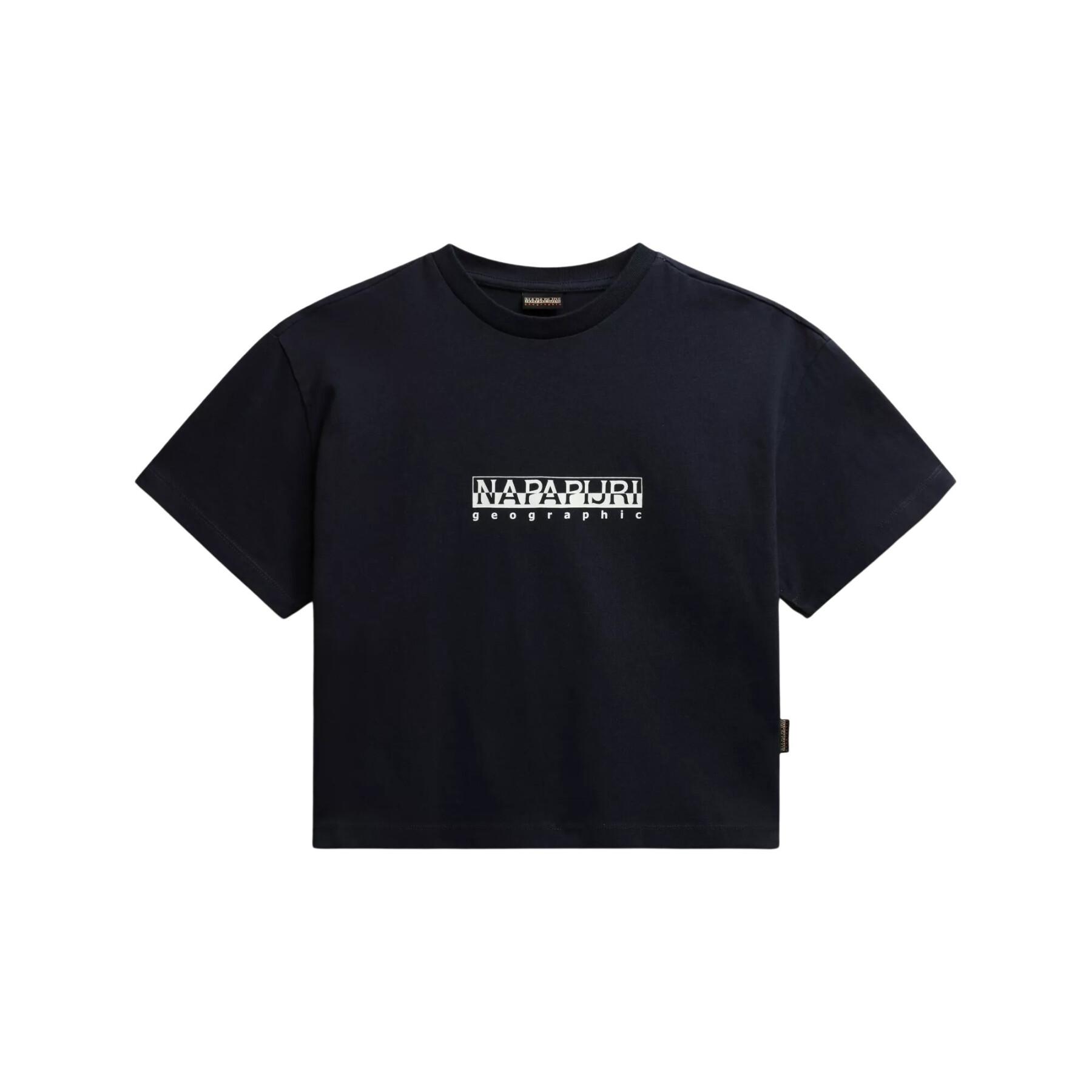 Dames-T-shirt Napapijri S-Box Crop 3