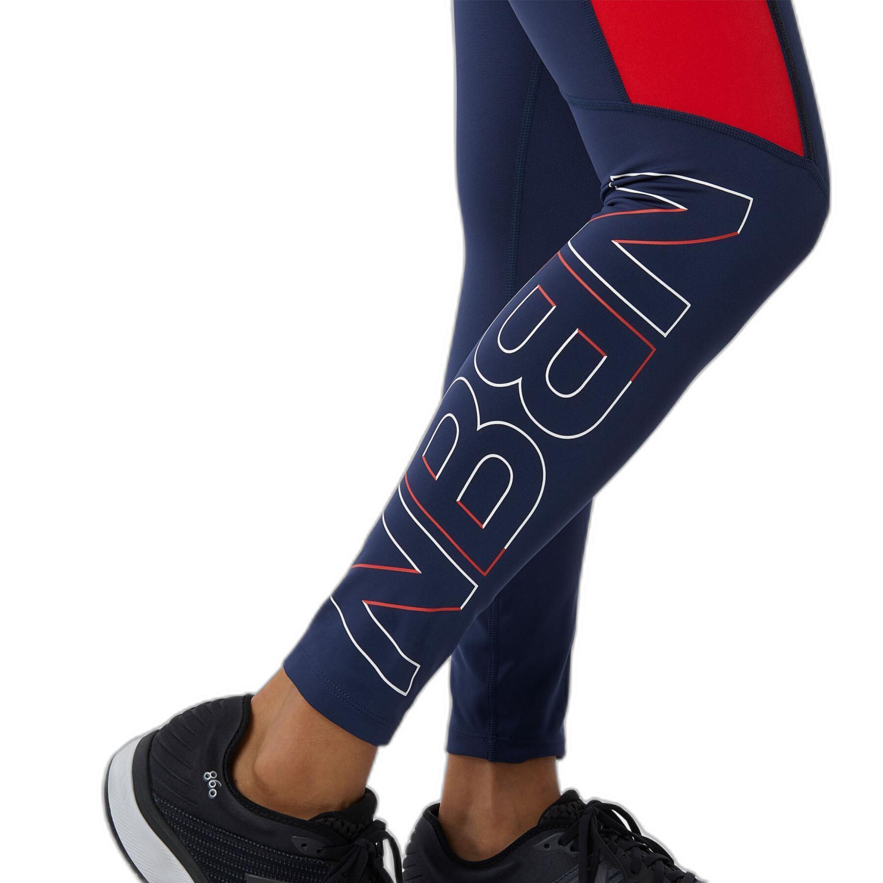 Dames legging 7/8 New Balance Accelerate Pacer