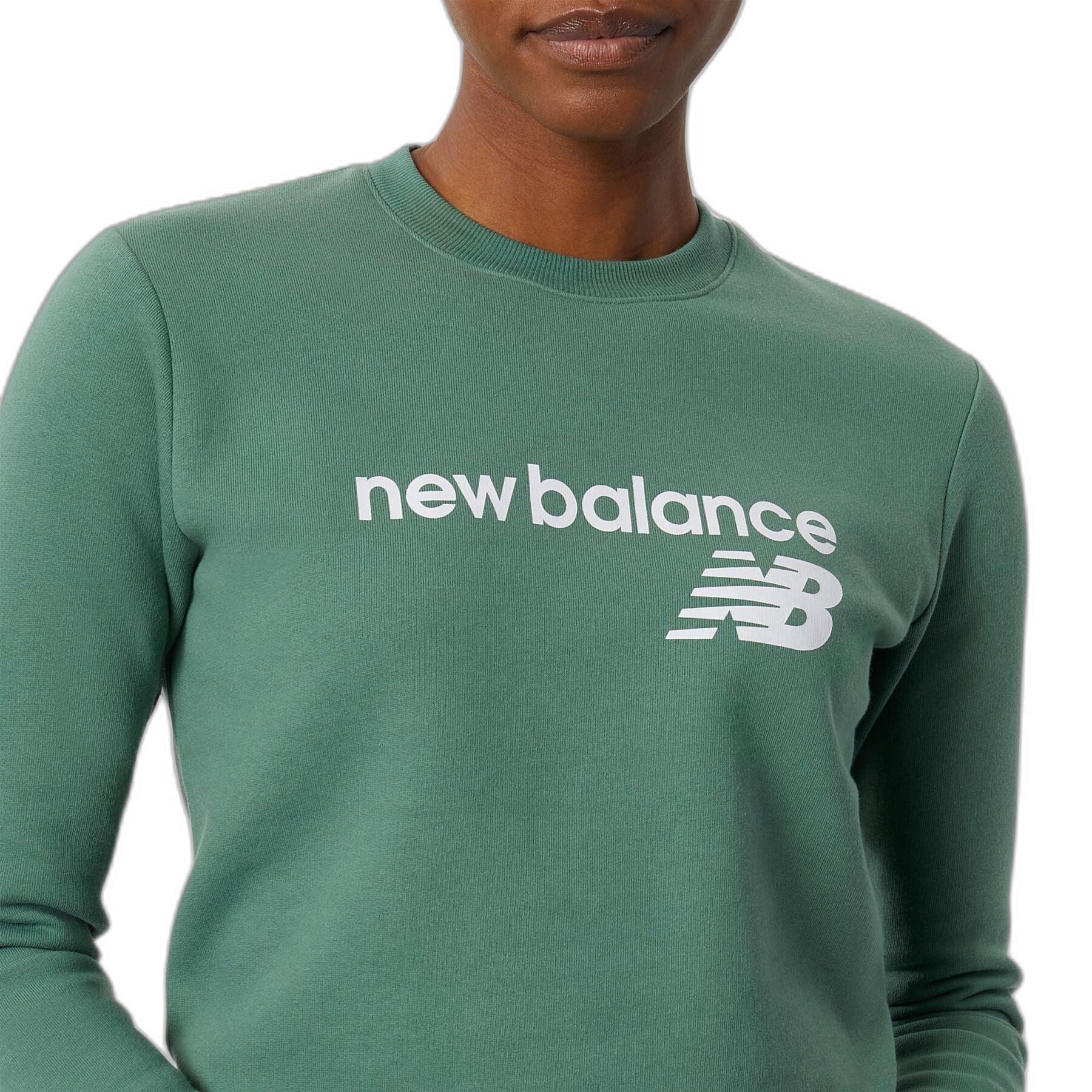 Dames sweatshirt met ronde hals New Balance Classic Core