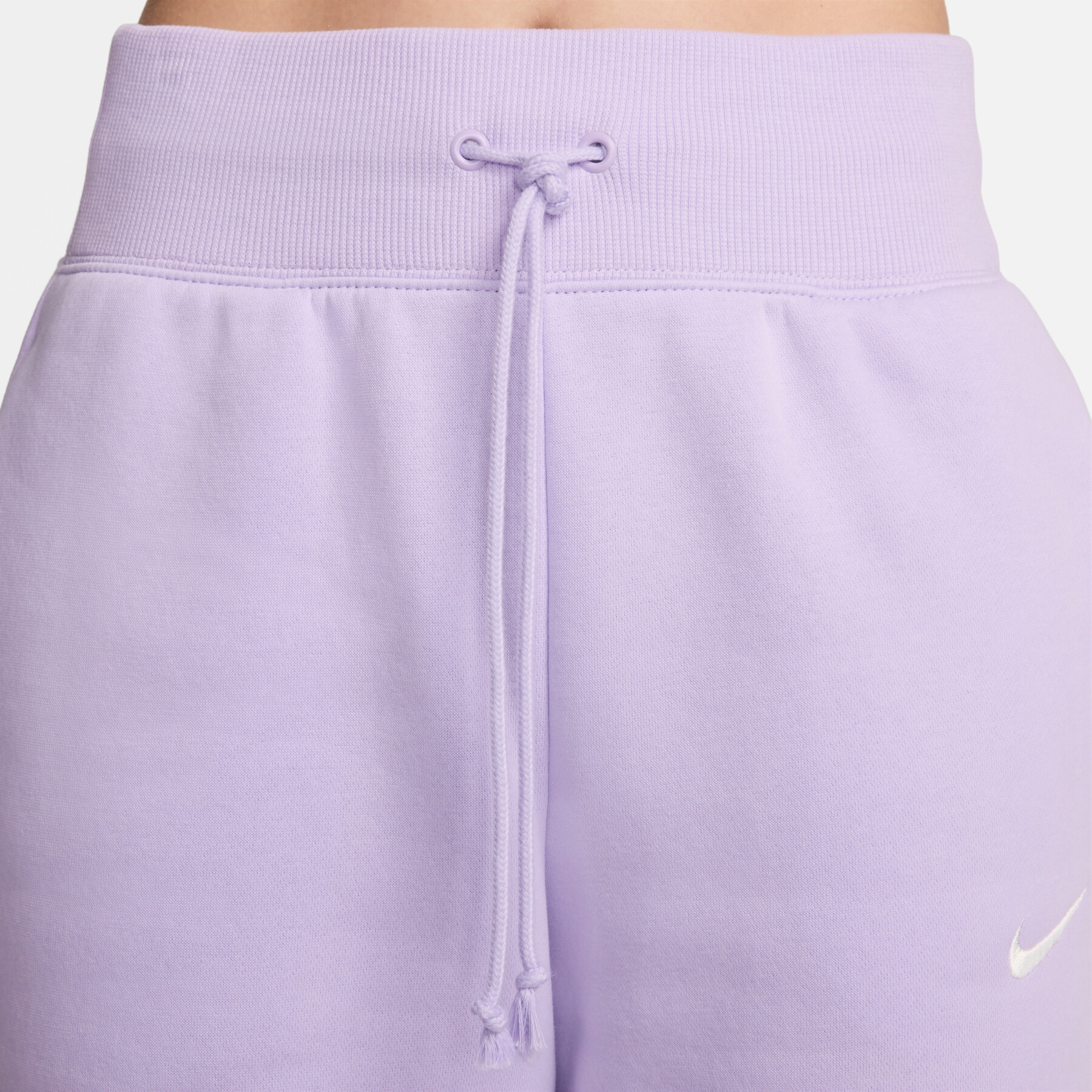 Losvallende joggingbroek met hoge taille voor dames Nike Phoenix Fleece