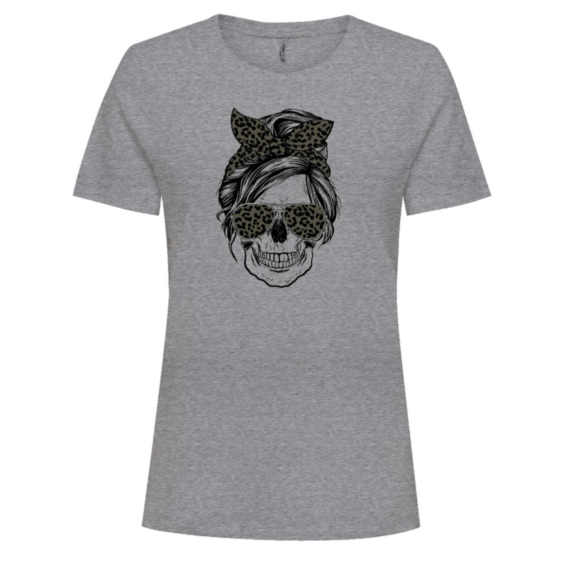 Dames-T-shirt Only Skull Top