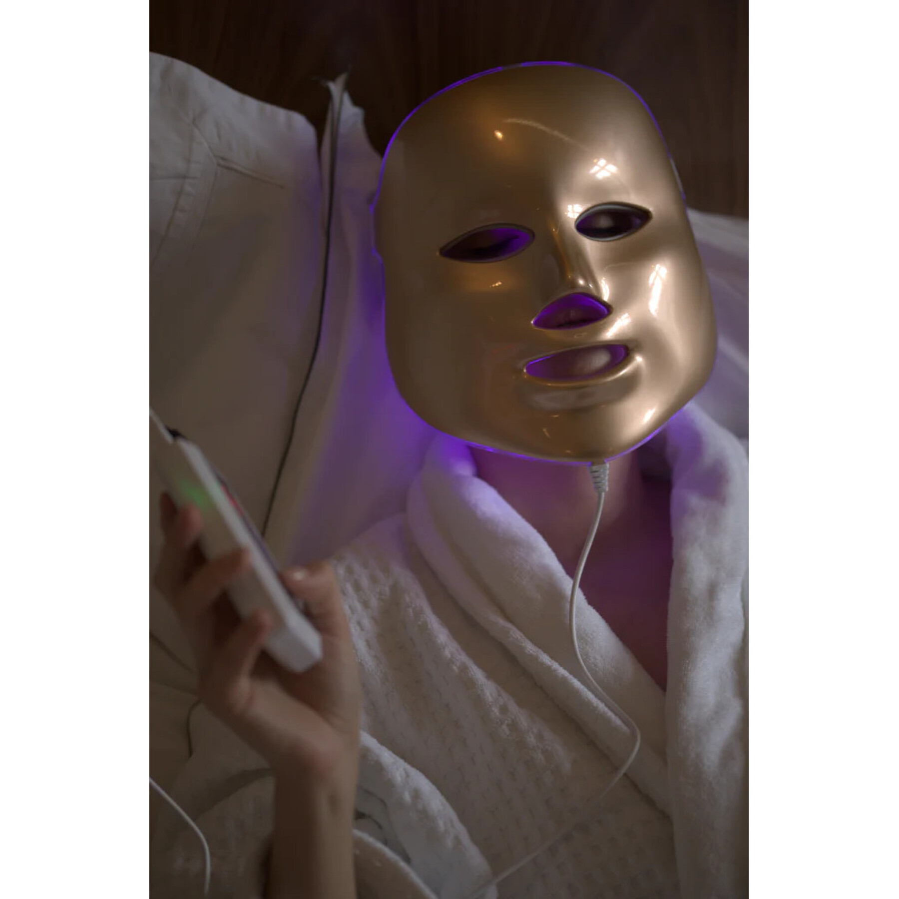 Gezichtsmasker met LED-lichttherapie Paloma Beauties