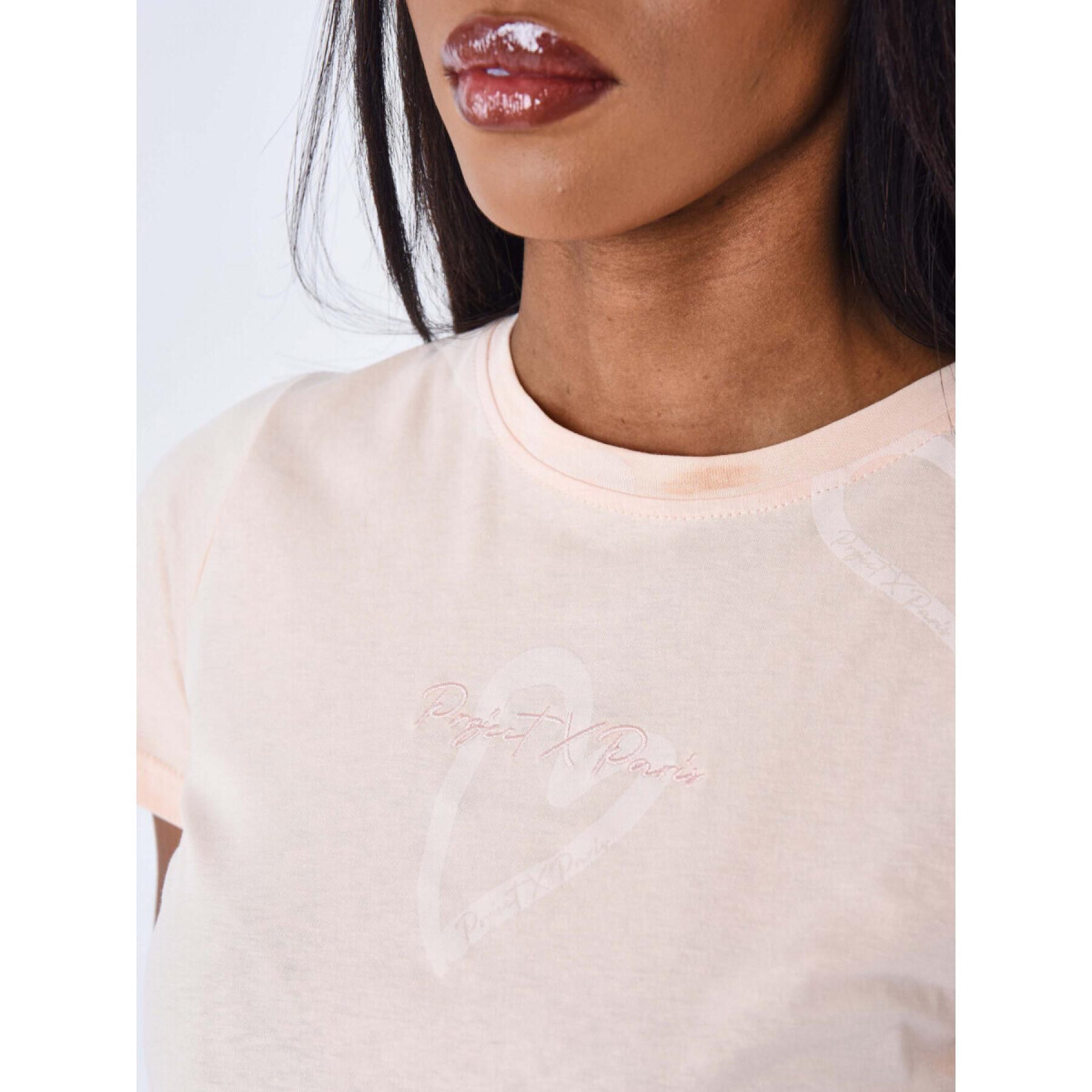 T-shirt met hartprint voor dames Project X Paris