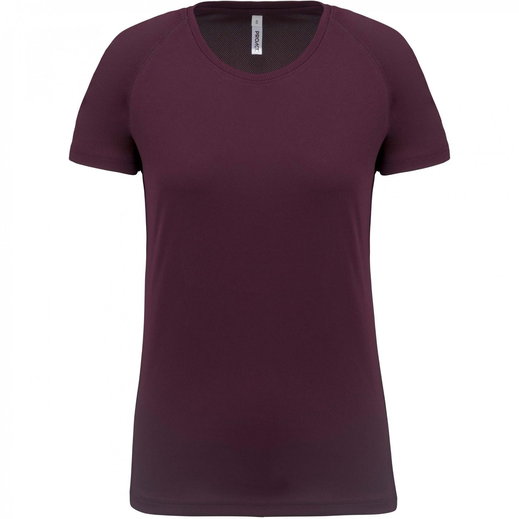 Dames-T-shirt met korte mouwen, lichtgewicht Proact Sport
