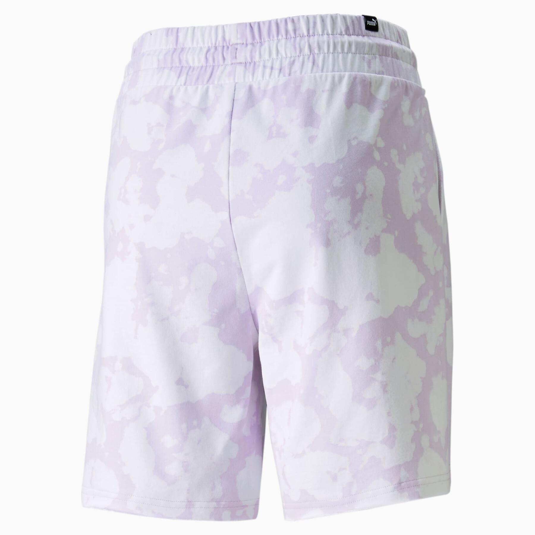 Dames shorts Puma Summer Graphic 7" Aop Longline Tr
