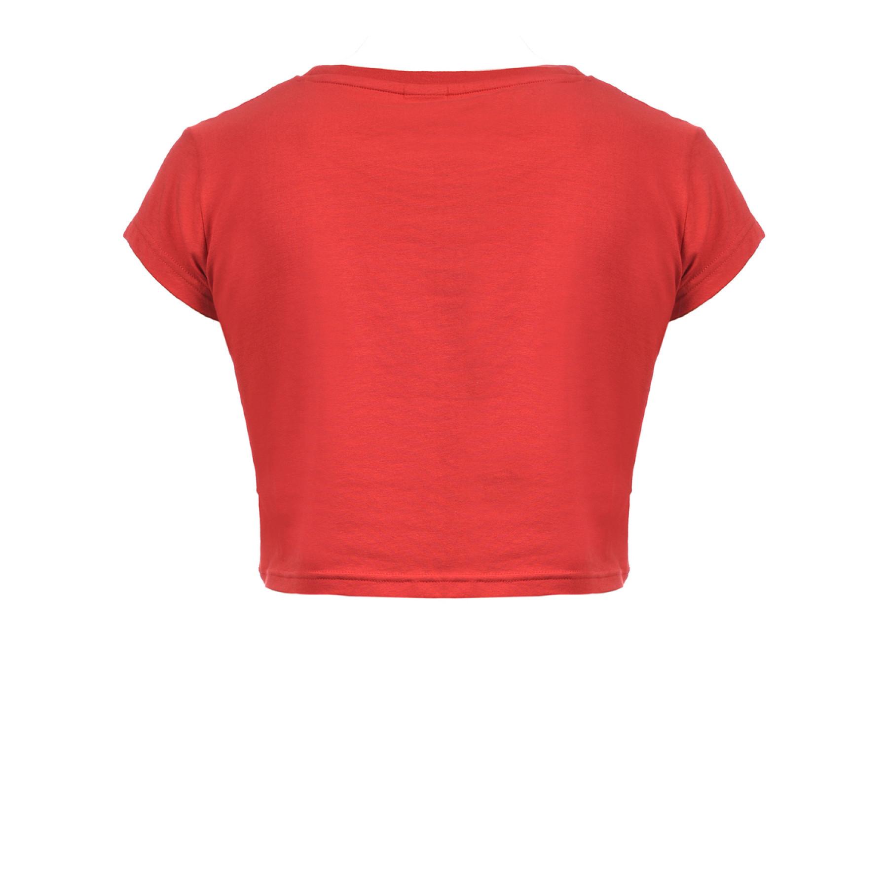 Vrouwen crop top T-shirt Errea trend square