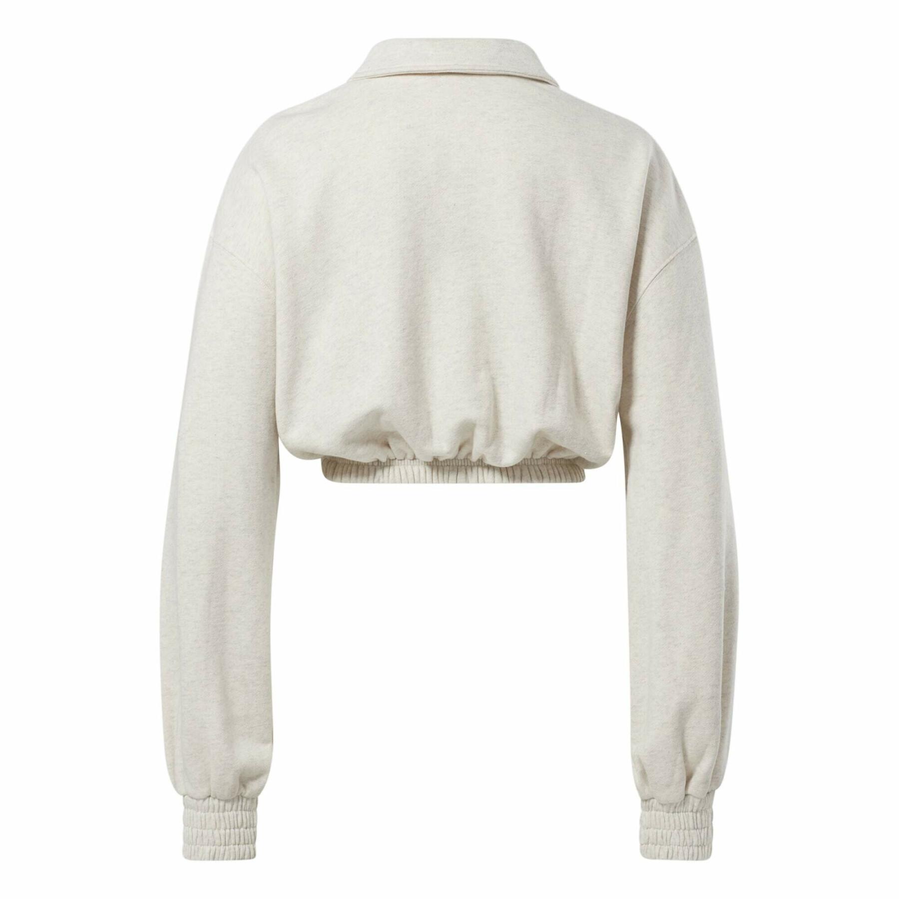 Dames fleece kraag sweatshirt Reebok Classics