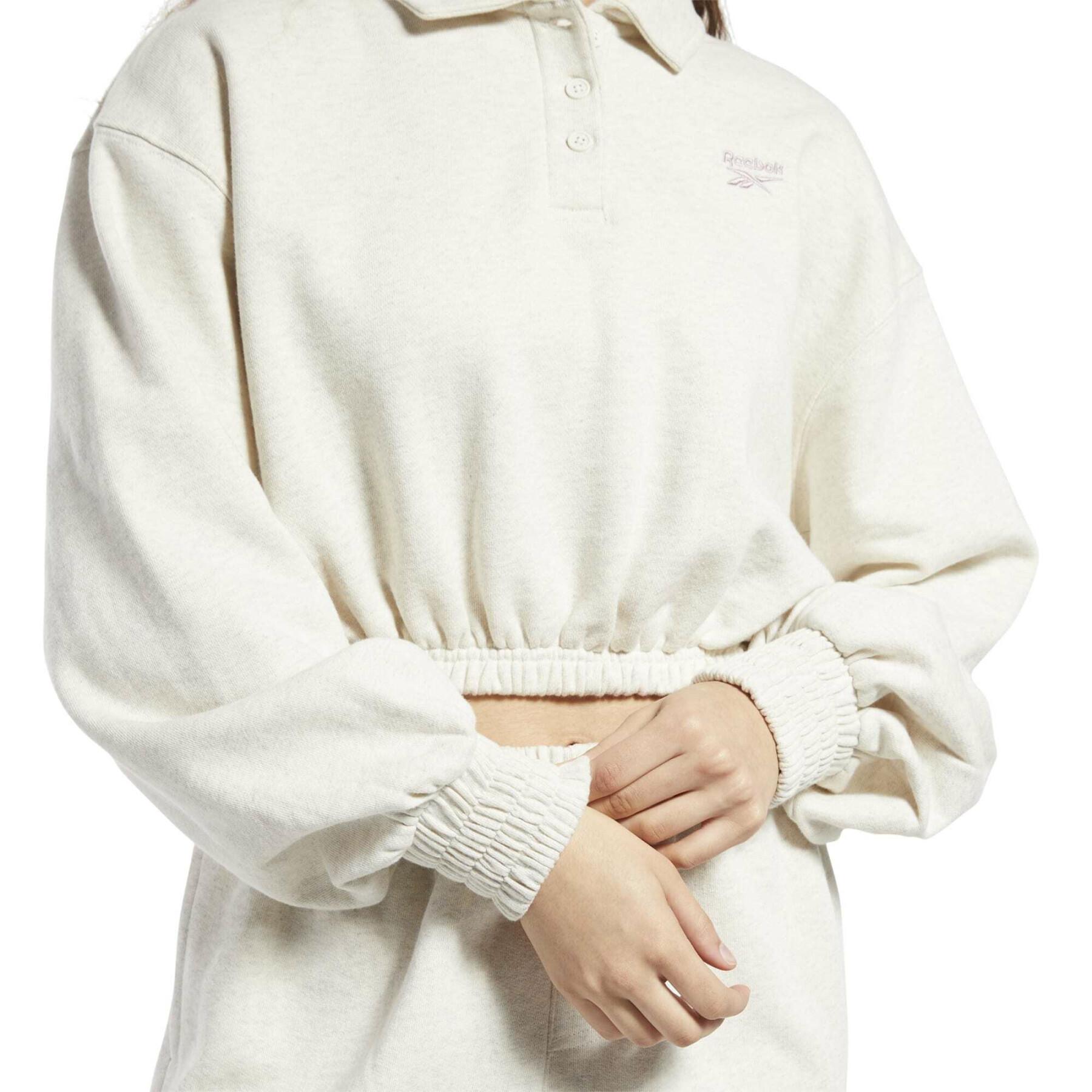 Dames fleece kraag sweatshirt Reebok Classics