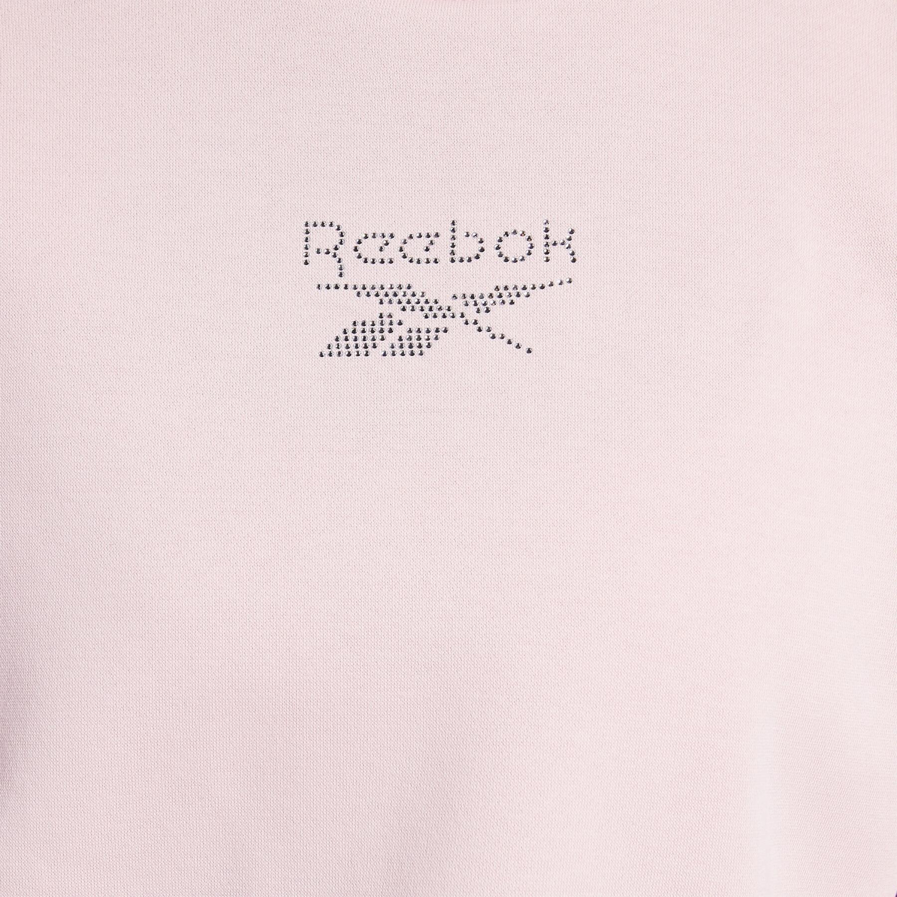 Dames sweatshirt met ronde hals Reebok Classics Sparkle