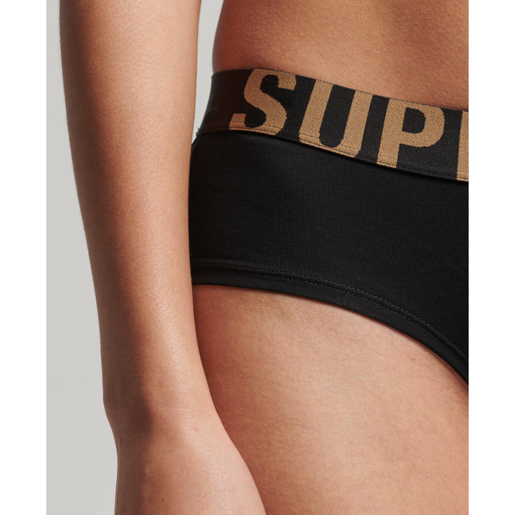 Vrouwen ondergoed met laag taille logo Superdry