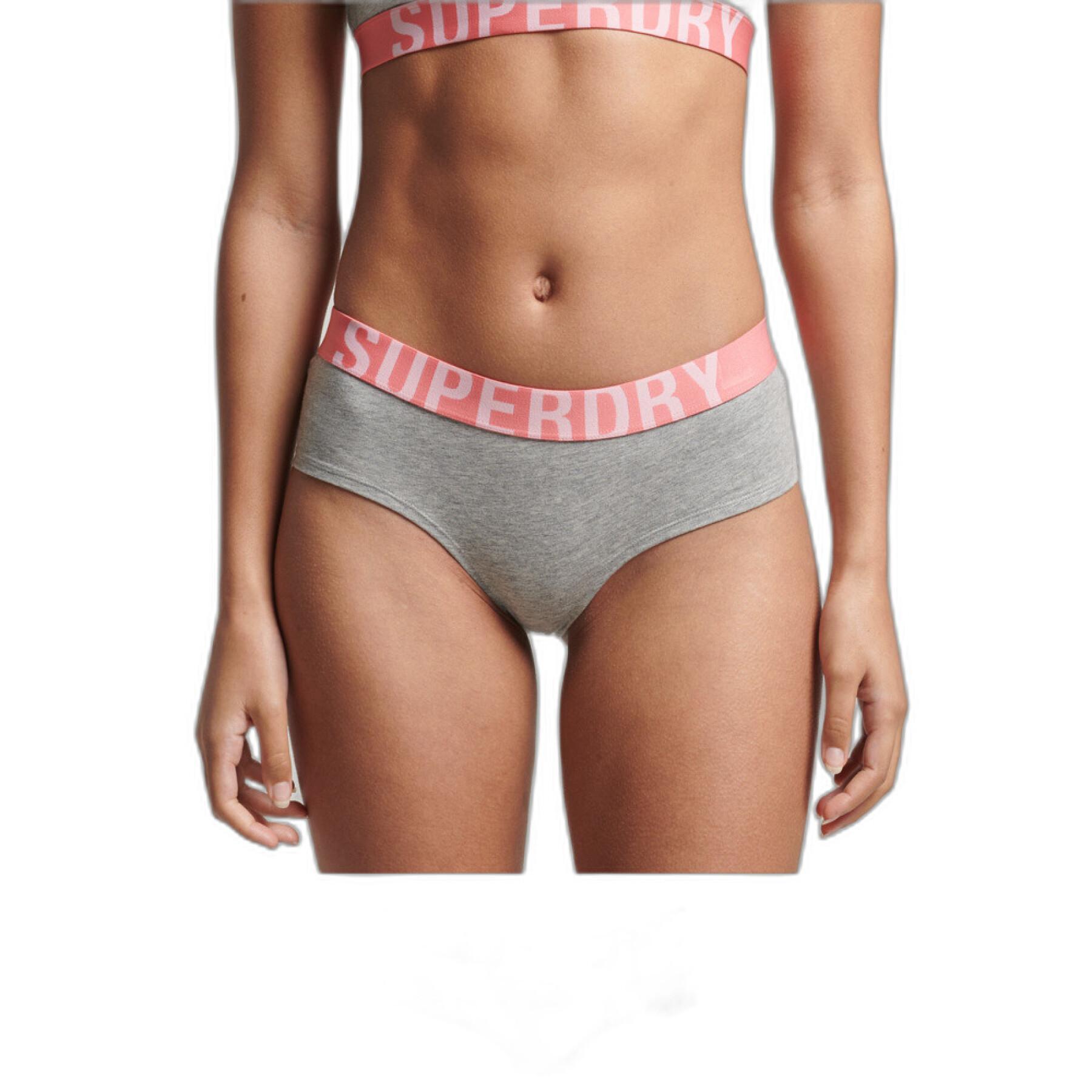 Vrouwen ondergoed met laag taille logo Superdry